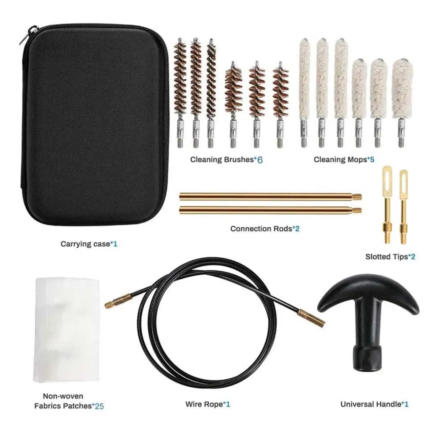 19pc Tactical Gun Cleaning Kit - Deplorable Tees