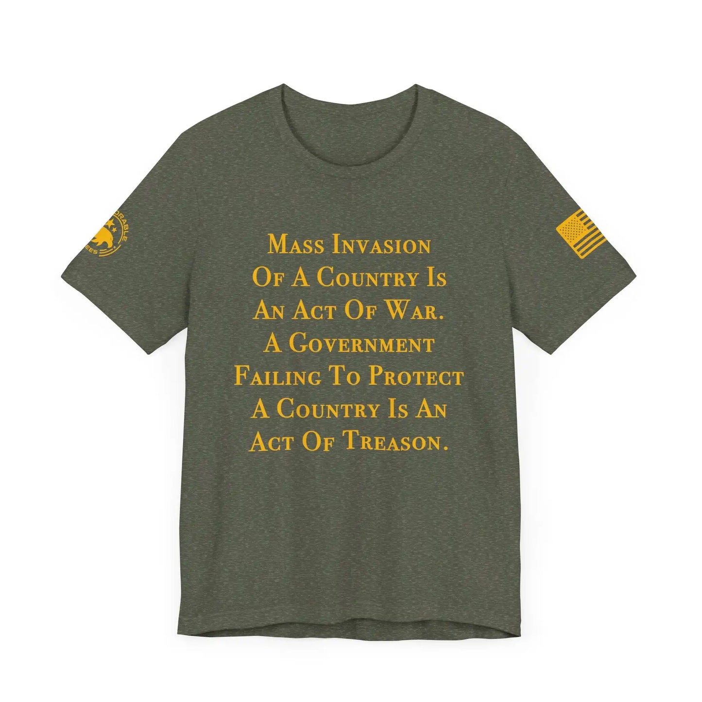 Act Of Treason Men's Short Sleeve Tee - Deplorable Tees