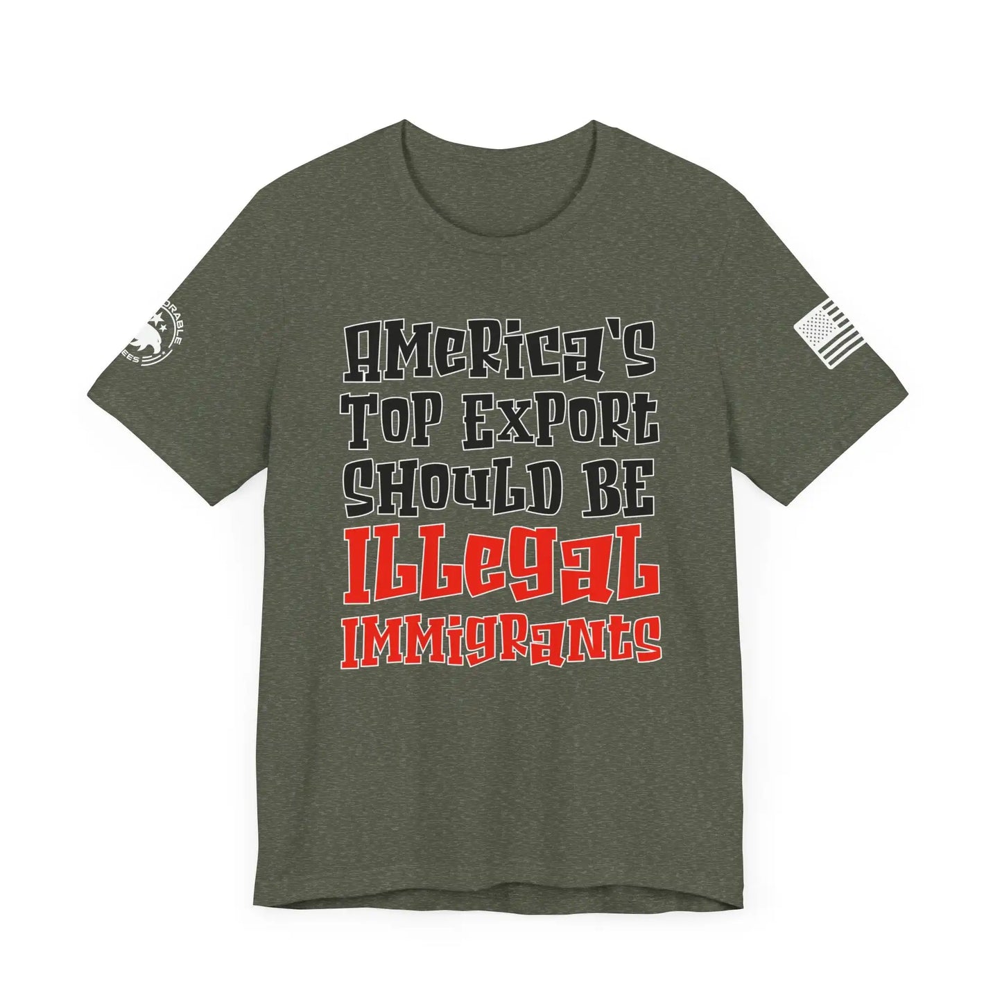 America's Top Export Illegal Immigrants Men's Tee - Deplorable Tees