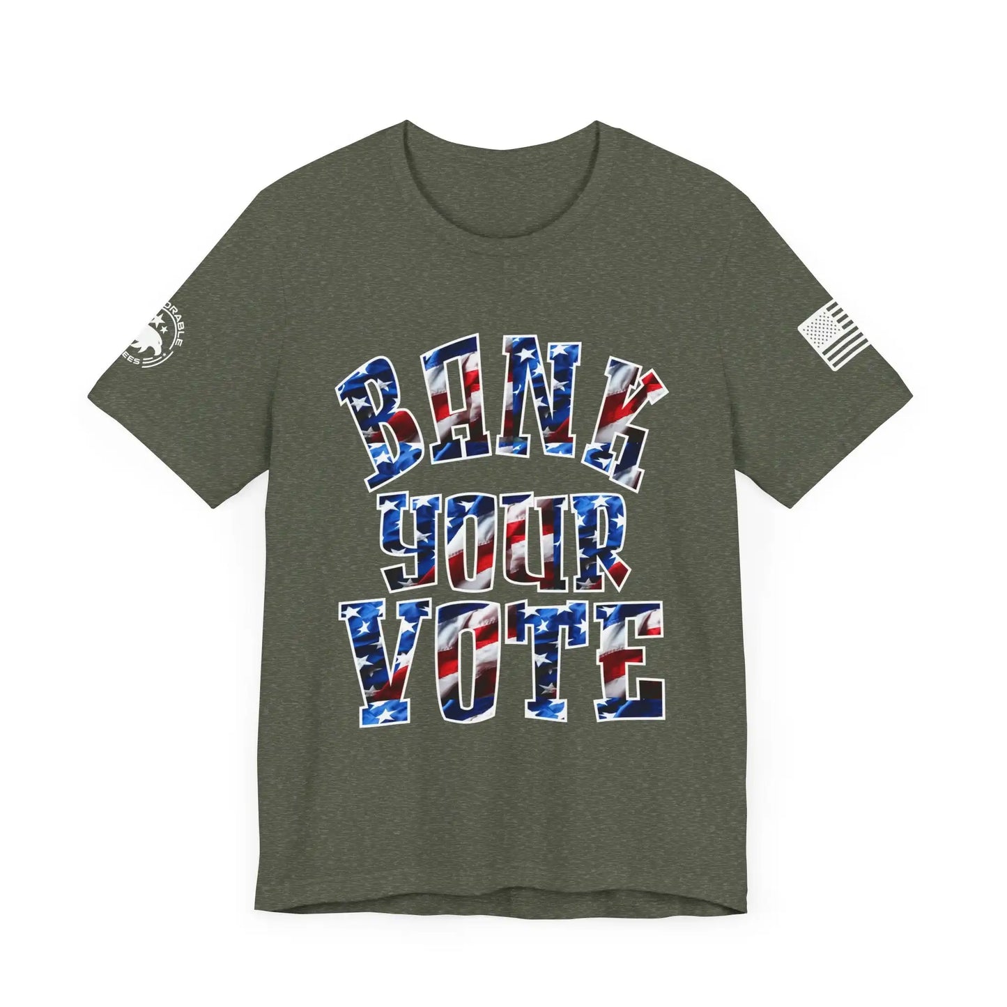 Bank Your Vote Men's Short Sleeve Tee - Deplorable Tees
