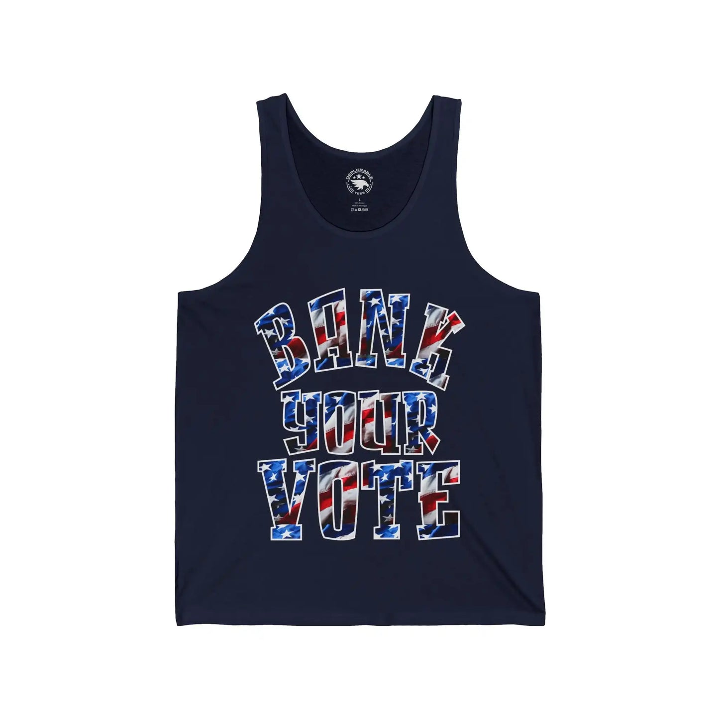 Bank Your Vote Men's Tank - Deplorable Tees