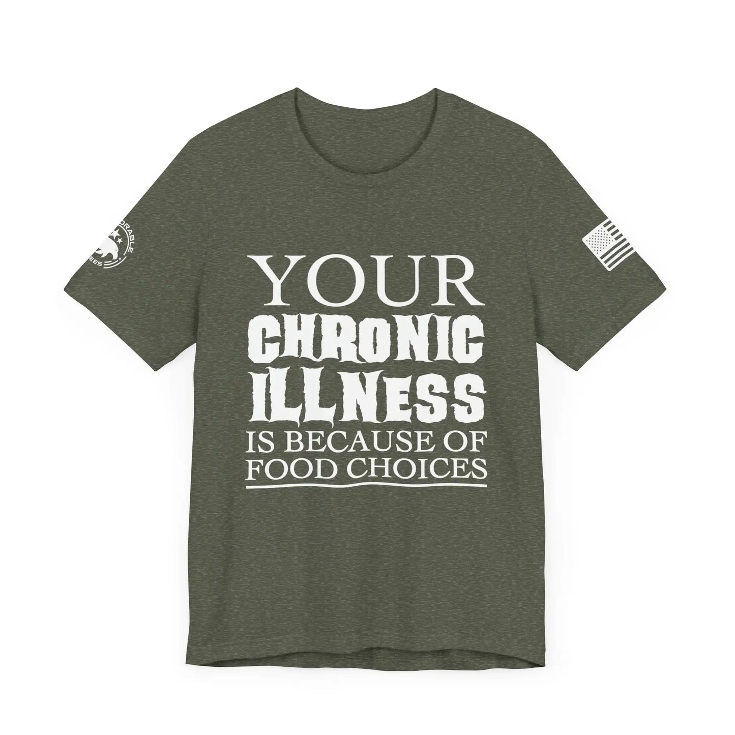 Chronic Illness Men's Short Sleeve Tee - Deplorable Tees