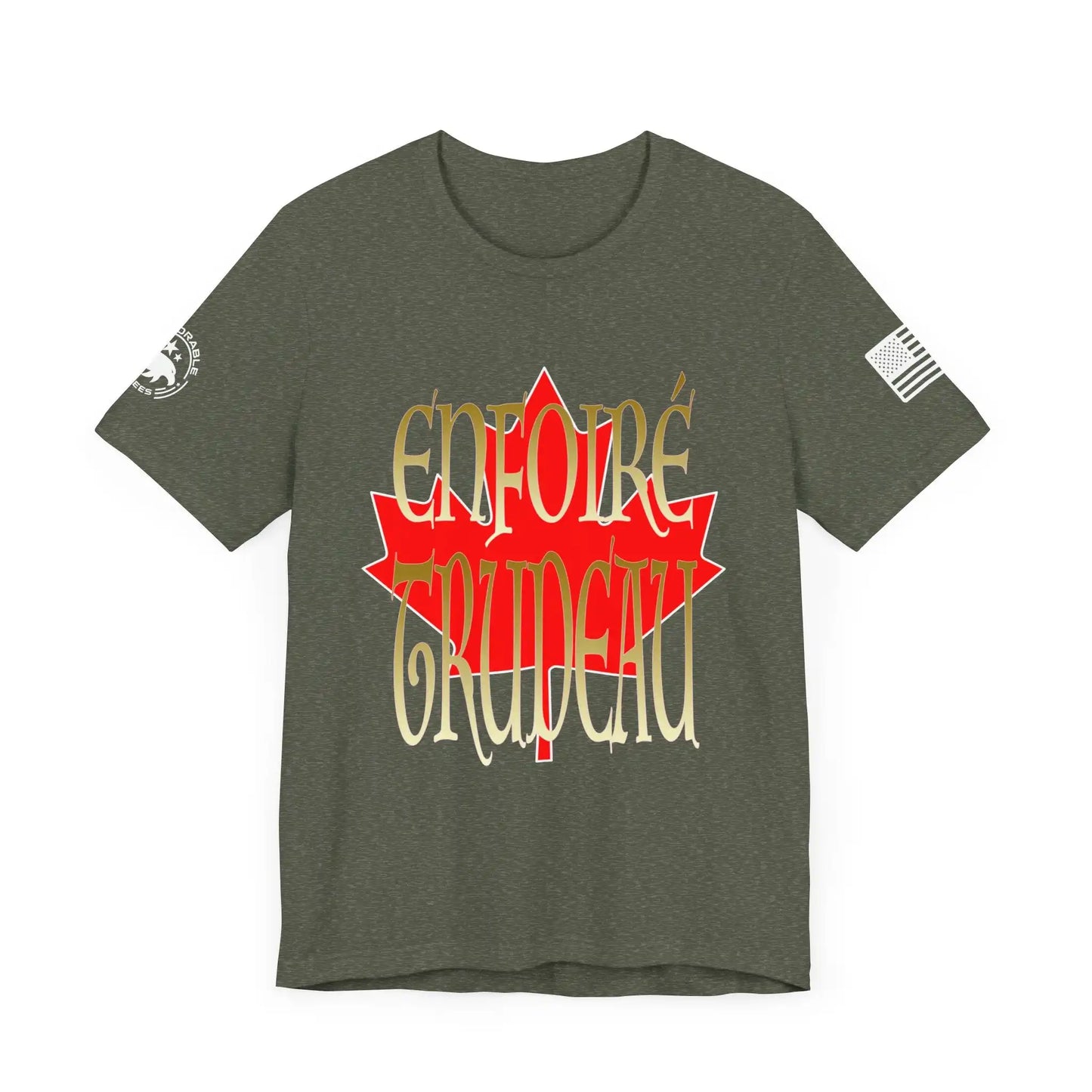 Enfoiré Trudeau Men's Short Sleeve Tee - Deplorable Tees