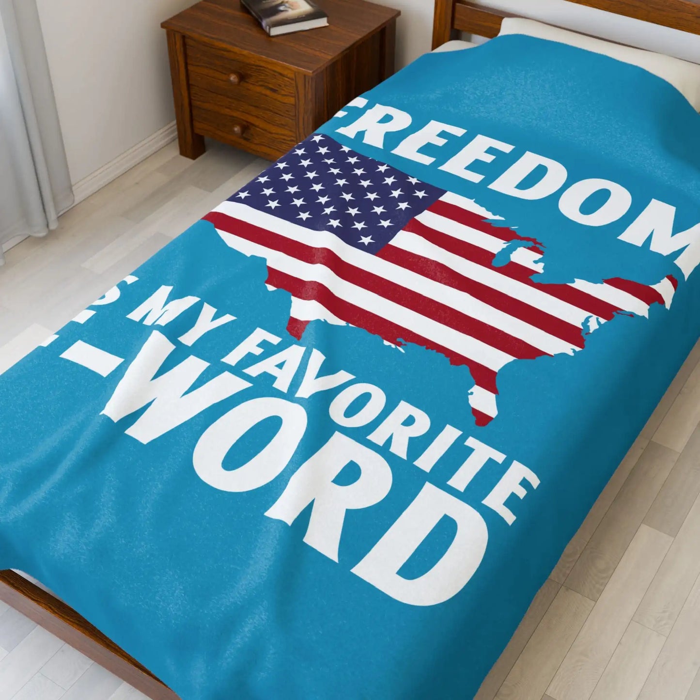 Freedom Is My Favorite F-Word Blanket - Deplorable Tees