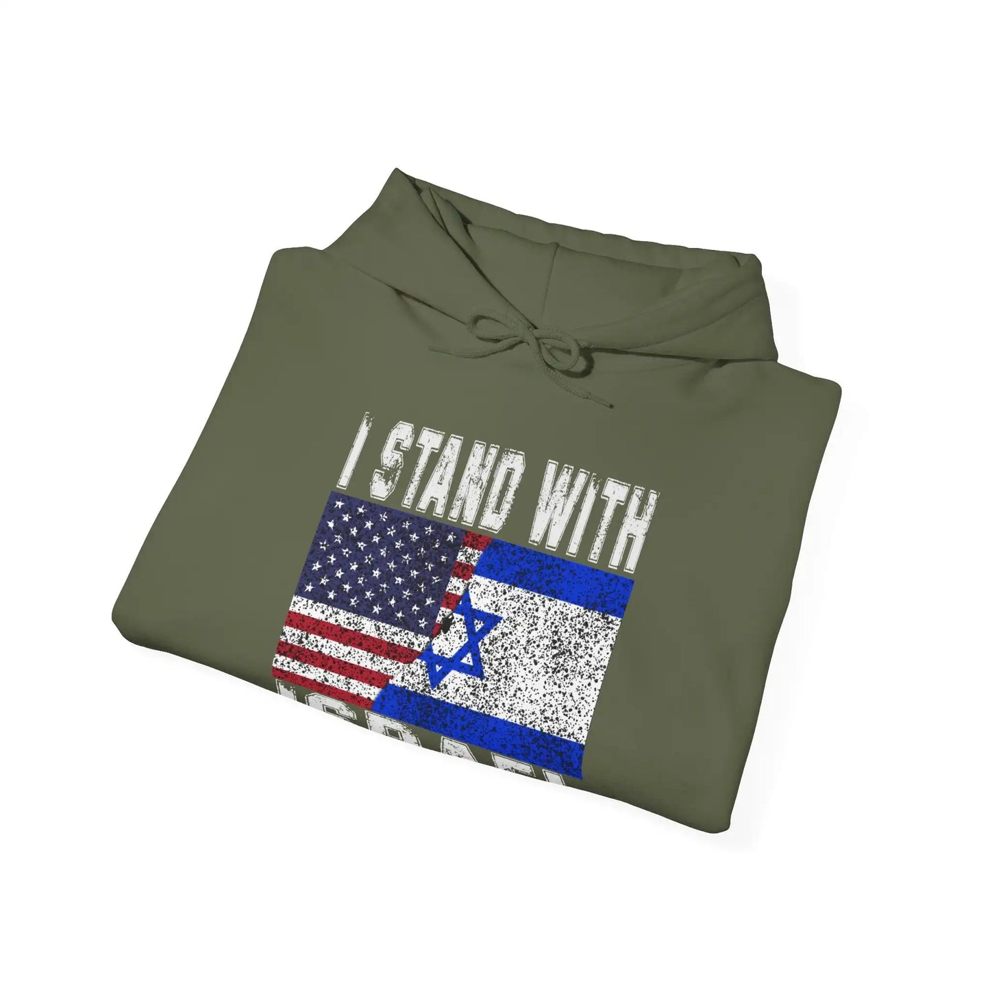 I Stand With Israel Men's Hoodie - Deplorable Tees