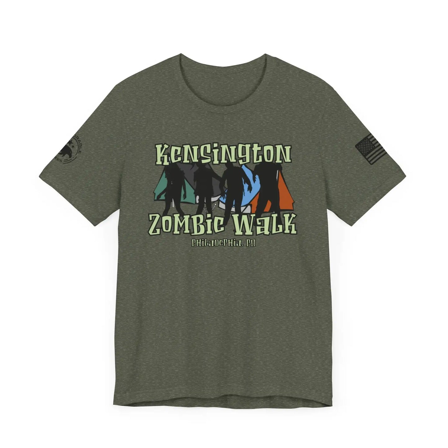 Kensington Zombie Walk Men's Tee - Deplorable Tees