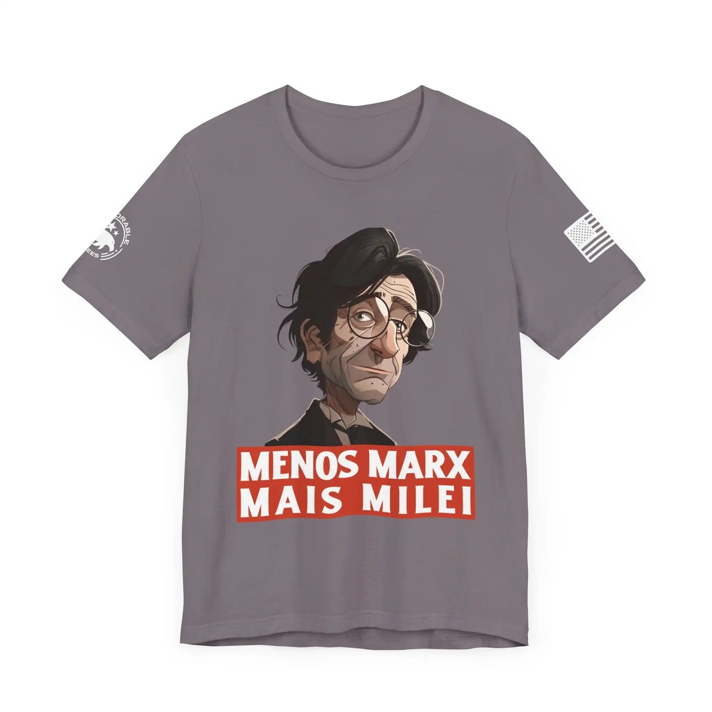 Menos Marx Mais Milei Men's Tee - Deplorable Tees
