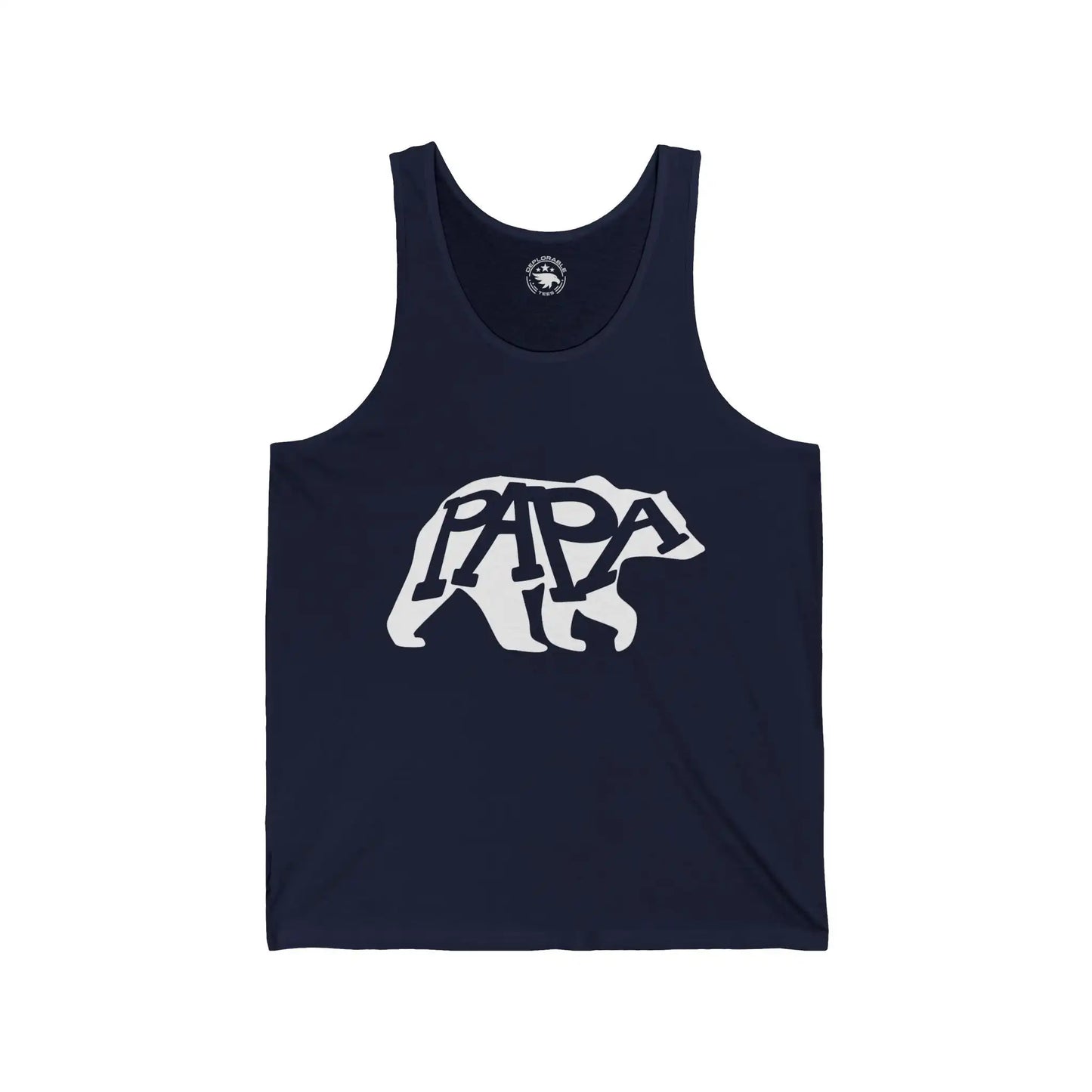 Papa Bear Men's Tank - Deplorable Tees