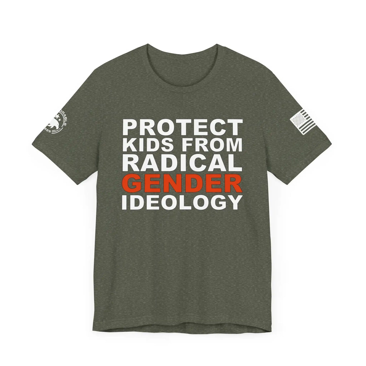 Protect Kids From Radical Gender Ideology Men's Tee - Deplorable Tees