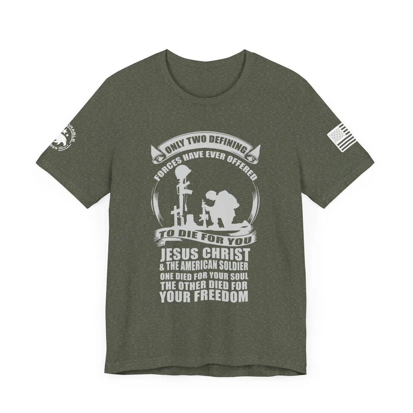 The American Soldier Men's Tee - Deplorable Tees