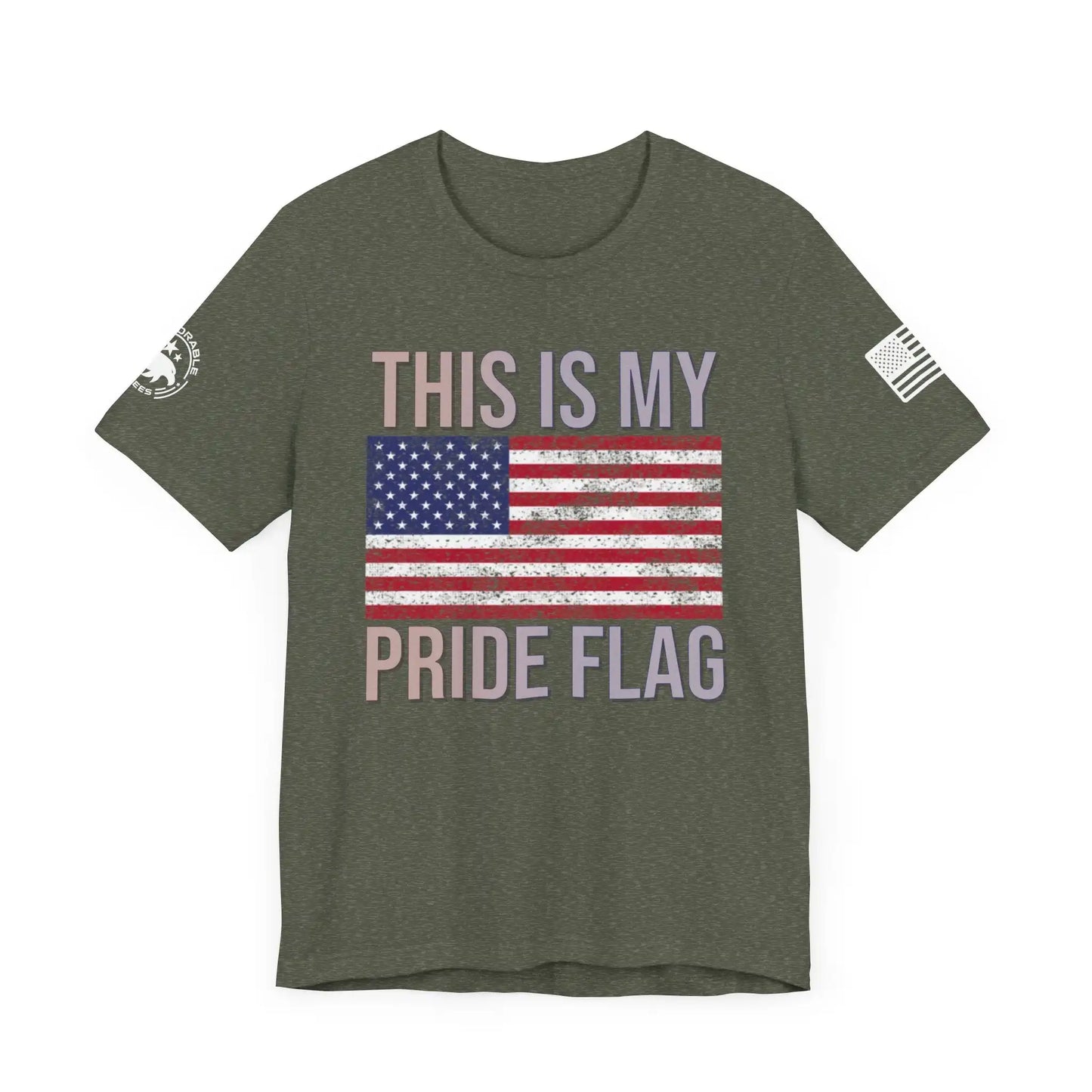 This Is My Pride Flag USA Men's Tee - Deplorable Tees