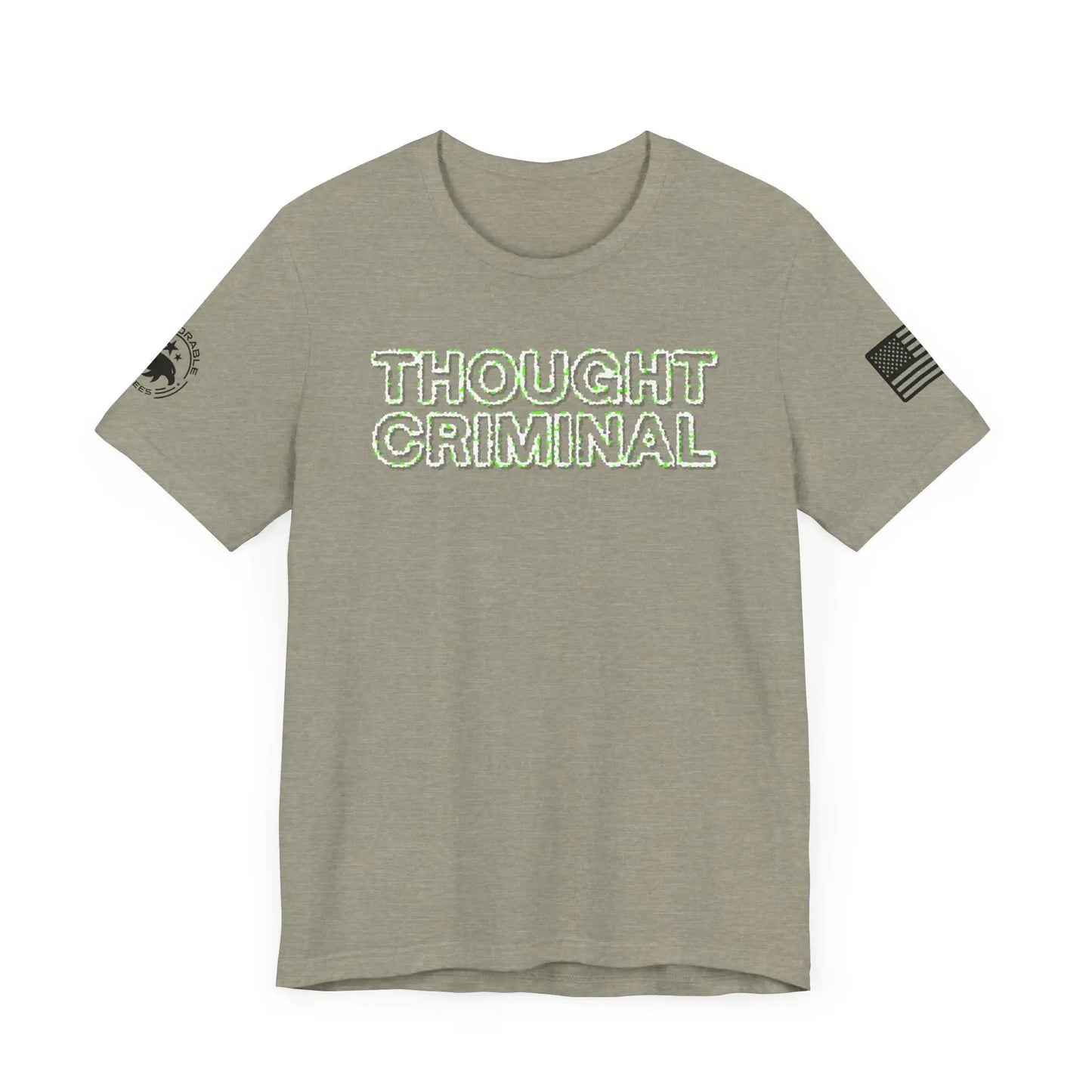 Thought Criminal Men's Short Sleeve Tee - Deplorable Tees