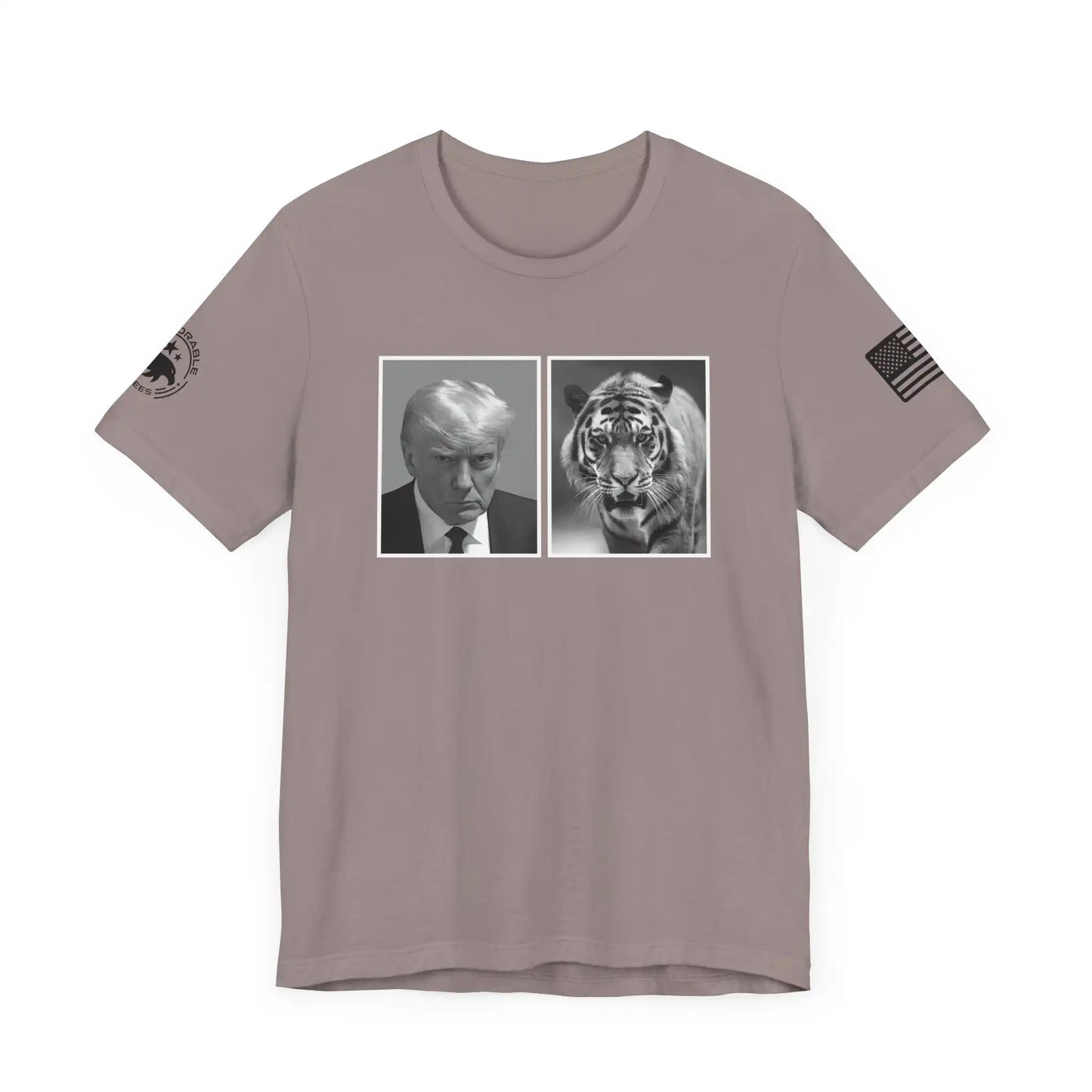 Trump Tiger Eyes Men's Short Sleeve Tee - Deplorable Tees