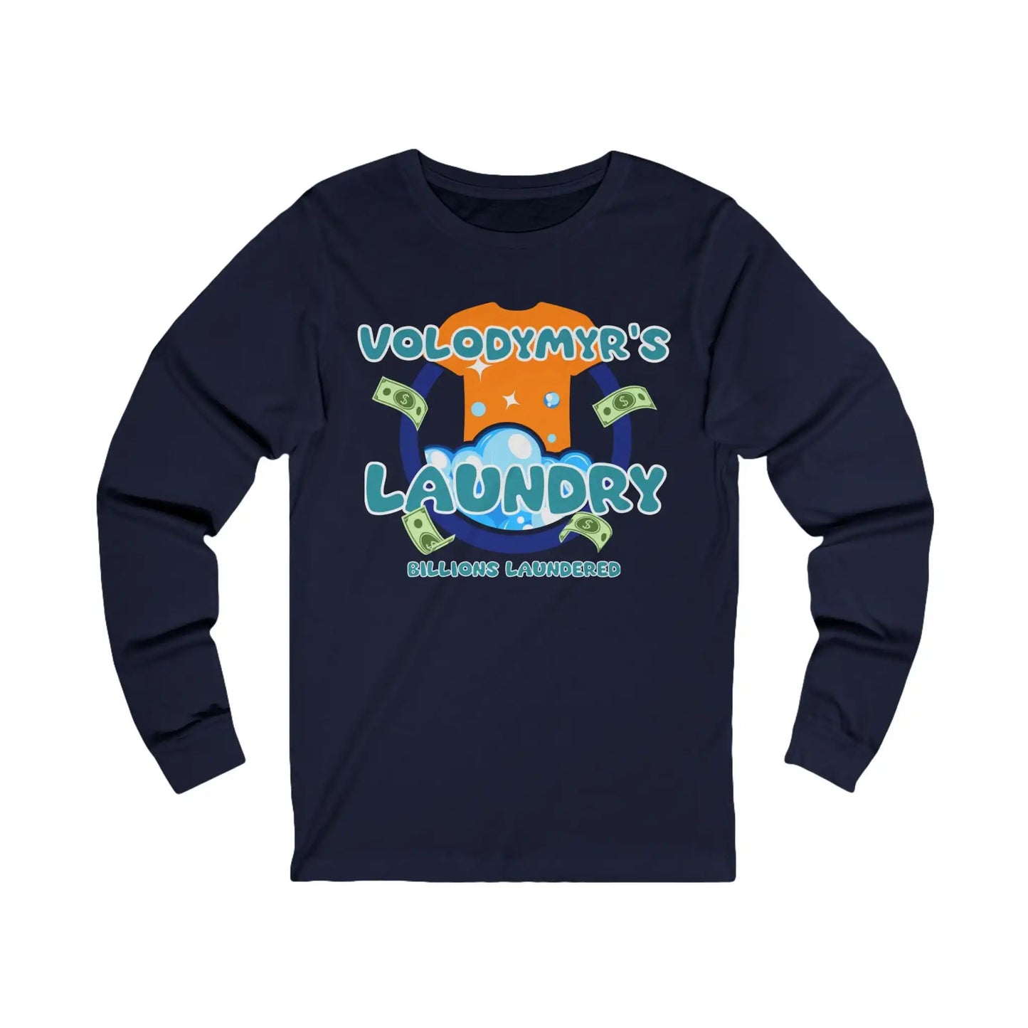 Volodymyr's Laundry Men's Long Sleeve Tee - Deplorable Tees