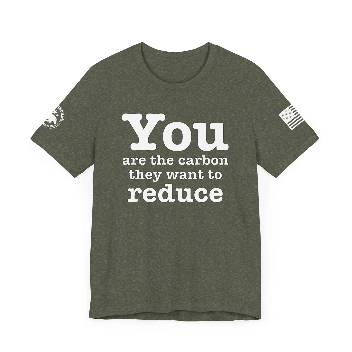 You Are The Carbon Men's Short Sleeve Tee - Deplorable Tees