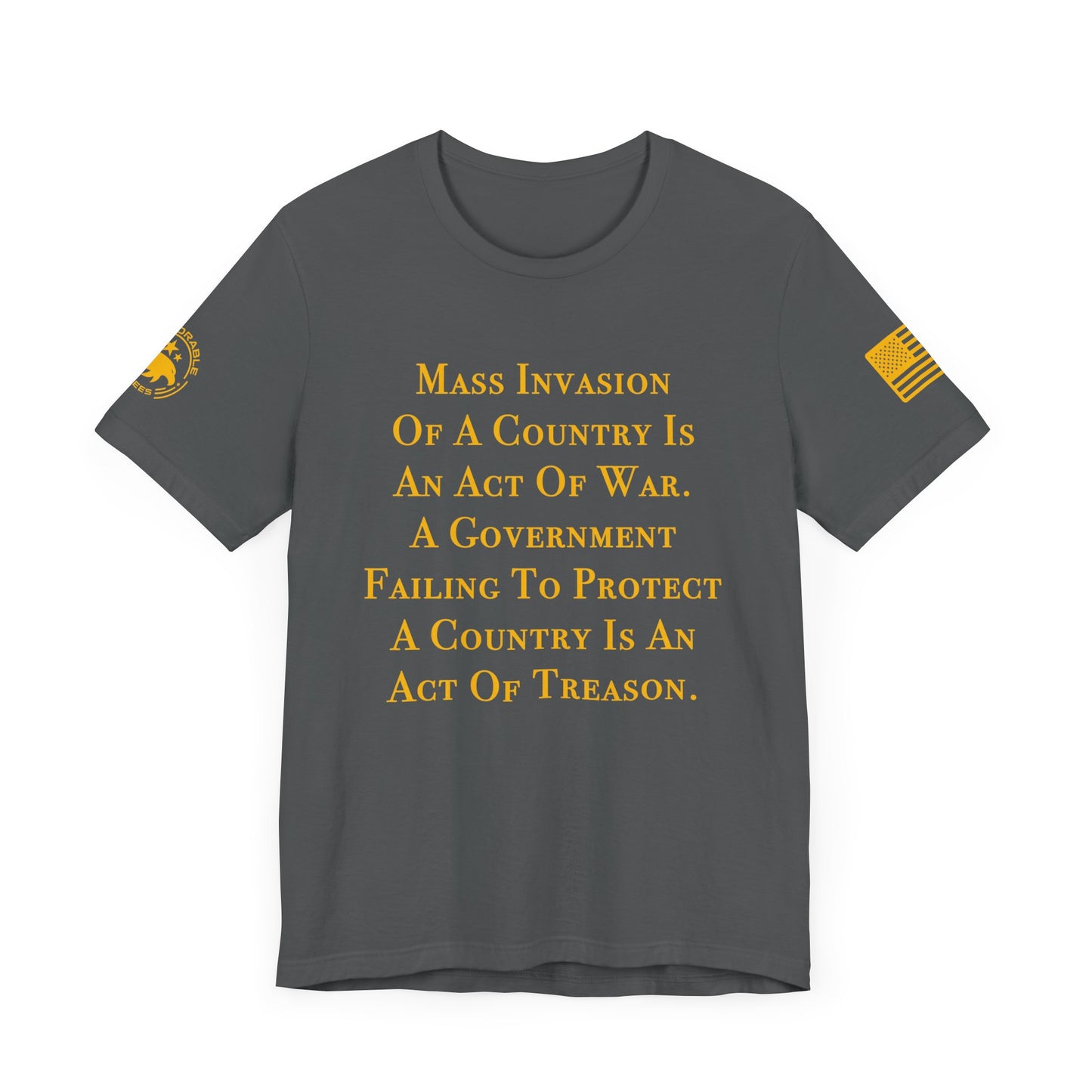 Act Of Treason Men's Short Sleeve Tee - Deplorable Tees