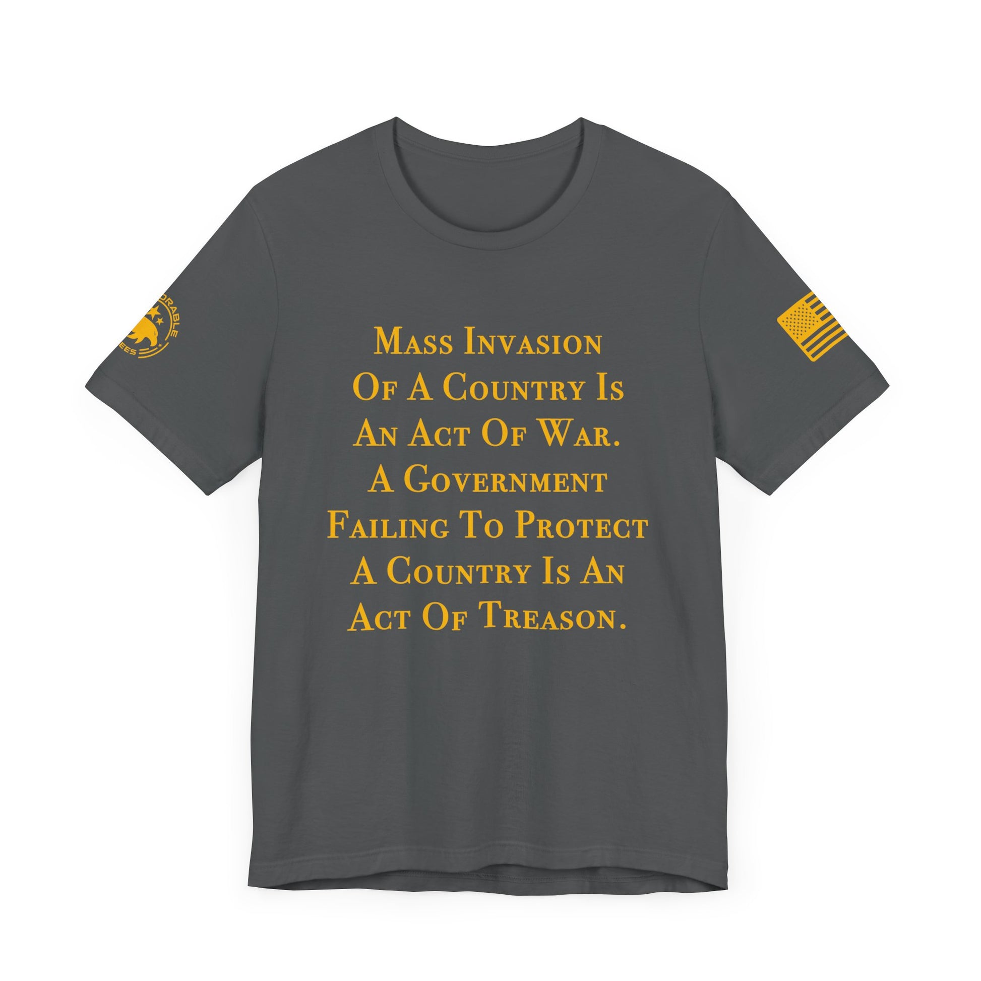 Act Of Treason Men's Short Sleeve Tee - Deplorable Tees