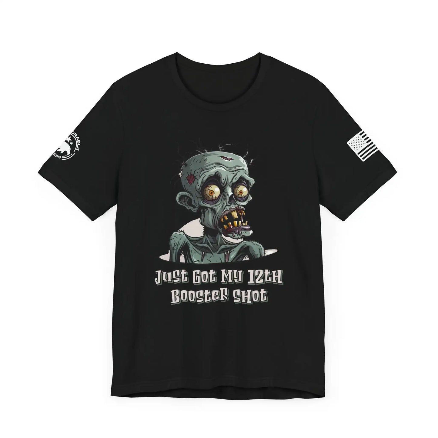12th Booster Shot Men's Short Sleeve Tee - Deplorable Tees
