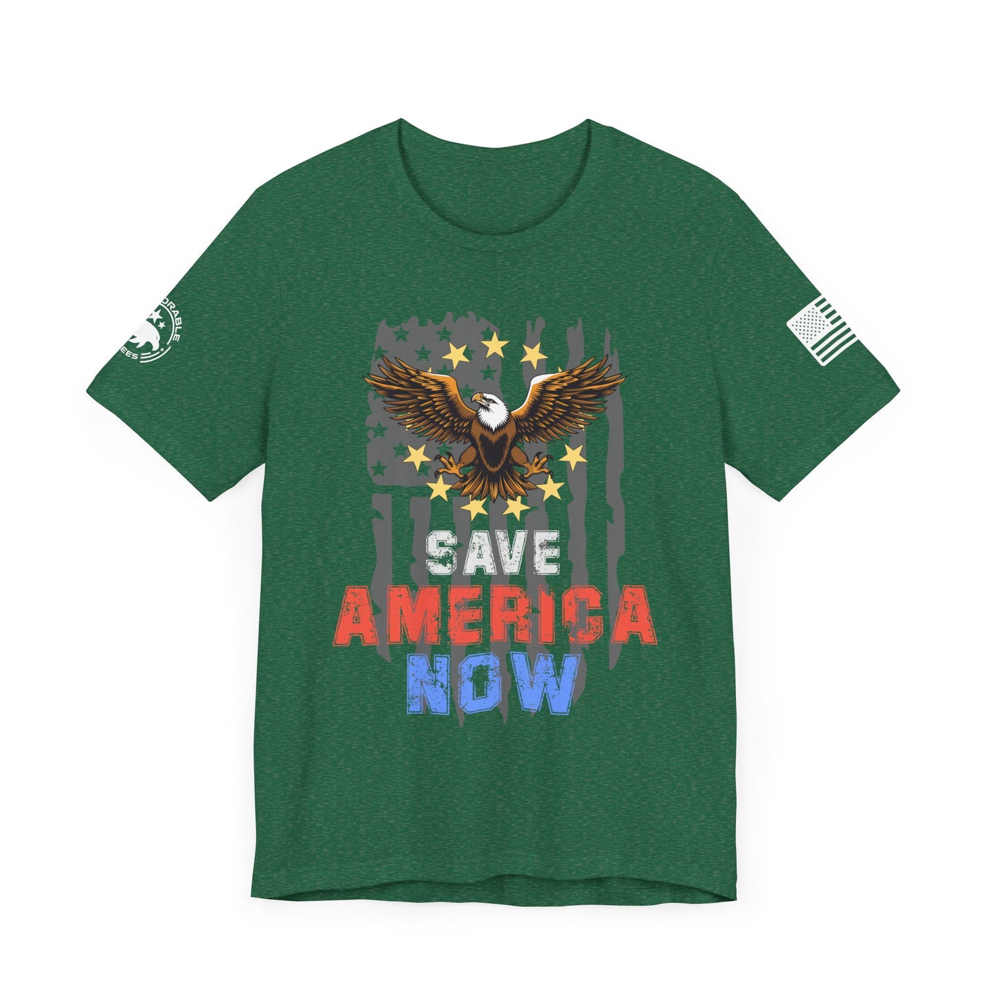 Save America Now Men's Short Sleeve Tee - Deplorable Tees