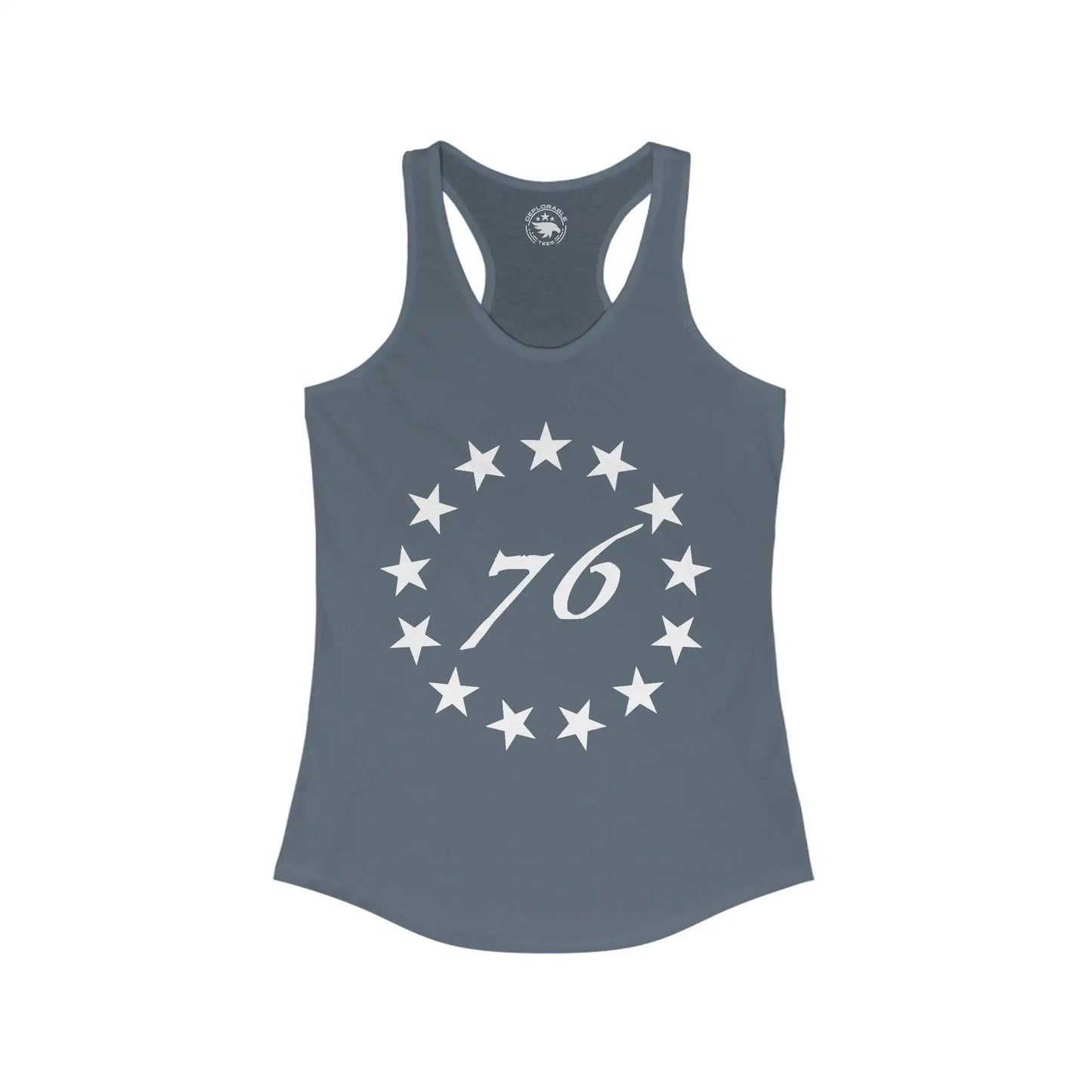 1776 Women's Racerback Tank - Deplorable Tees