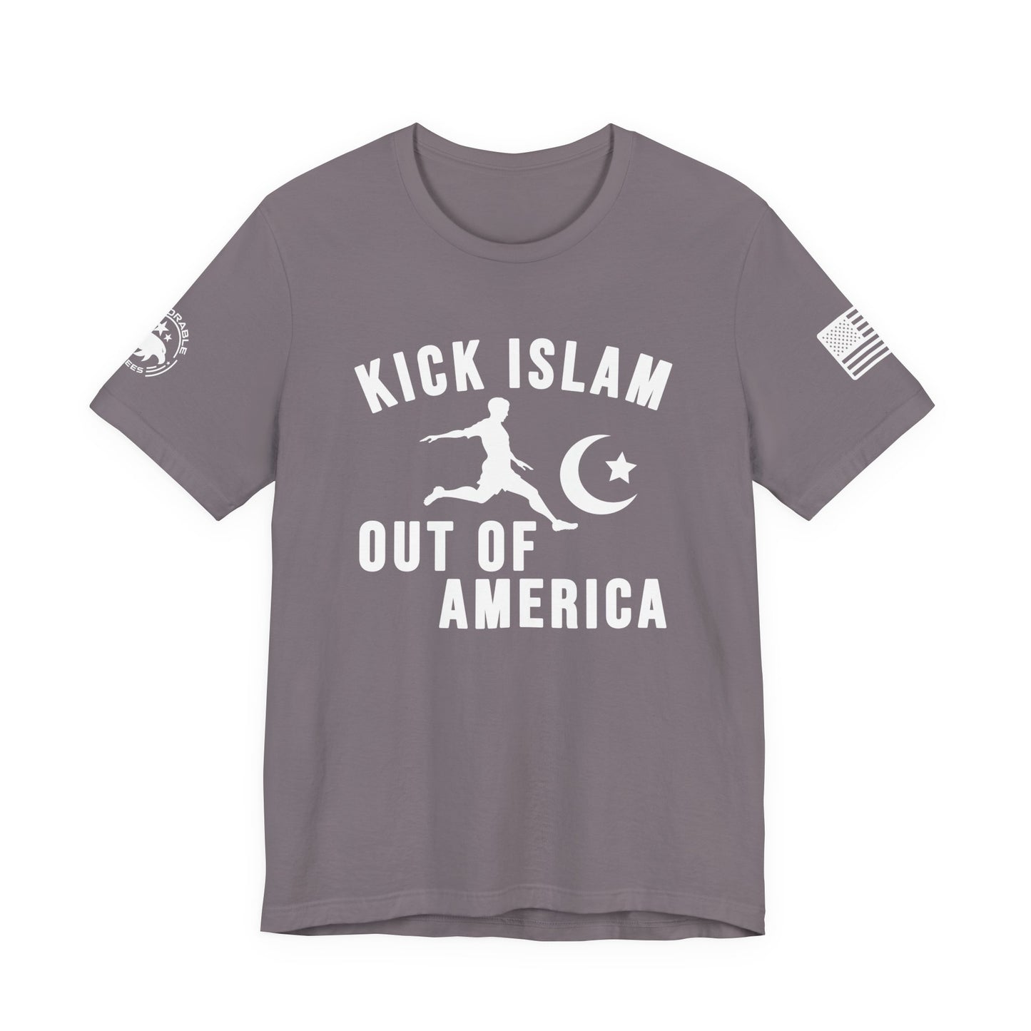 Kick Islam Out Of America Men's Tee