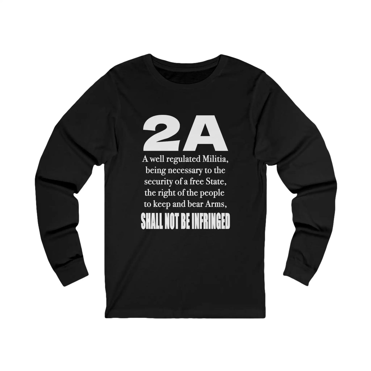 2A Men's Long Sleeve Tee - Deplorable Tees