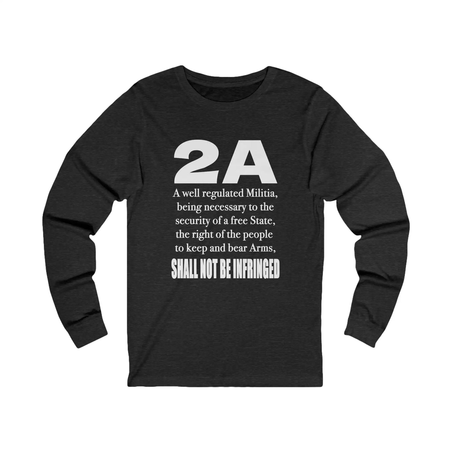 2A Men's Long Sleeve Tee - Deplorable Tees