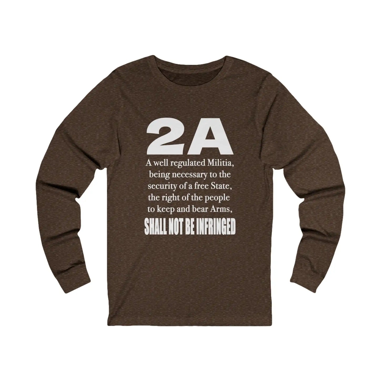 2A Men's Long Sleeve Tee - Deplorable Tees