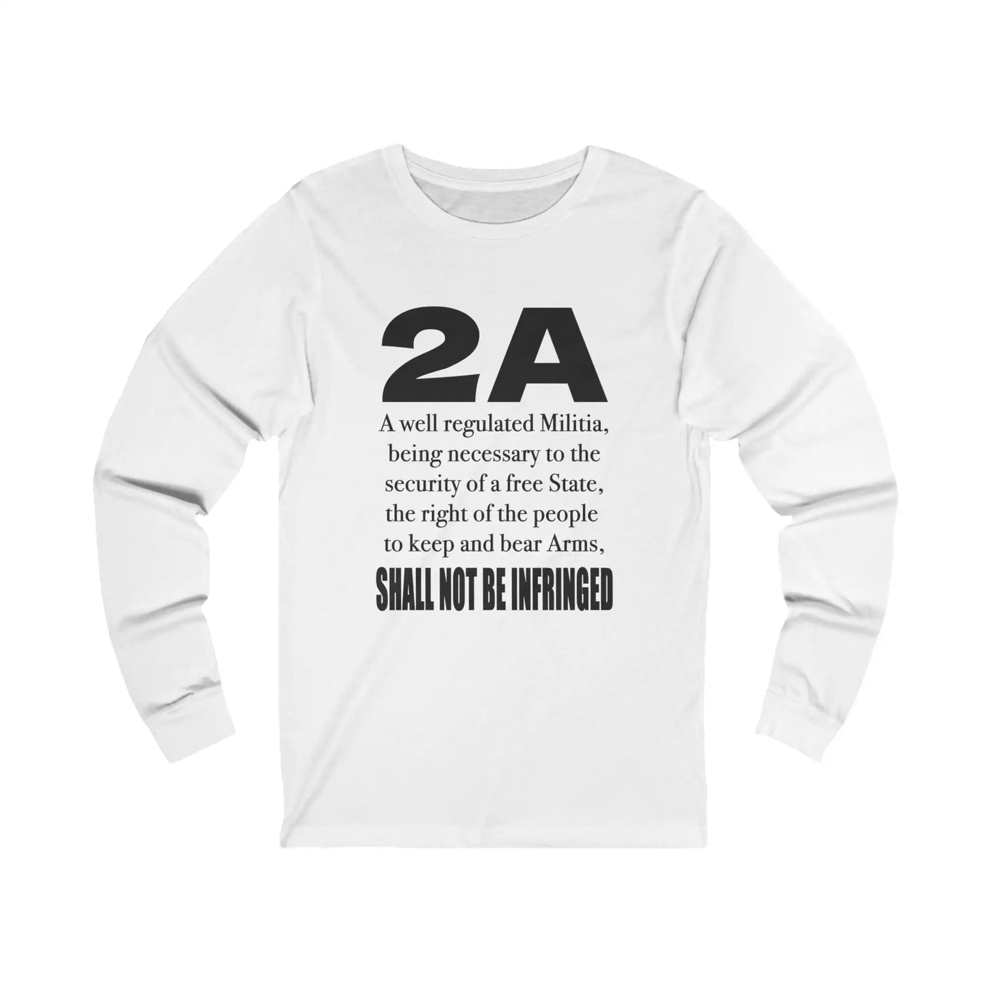 2A Men's Long Sleeve Tee - Deplorable Tees