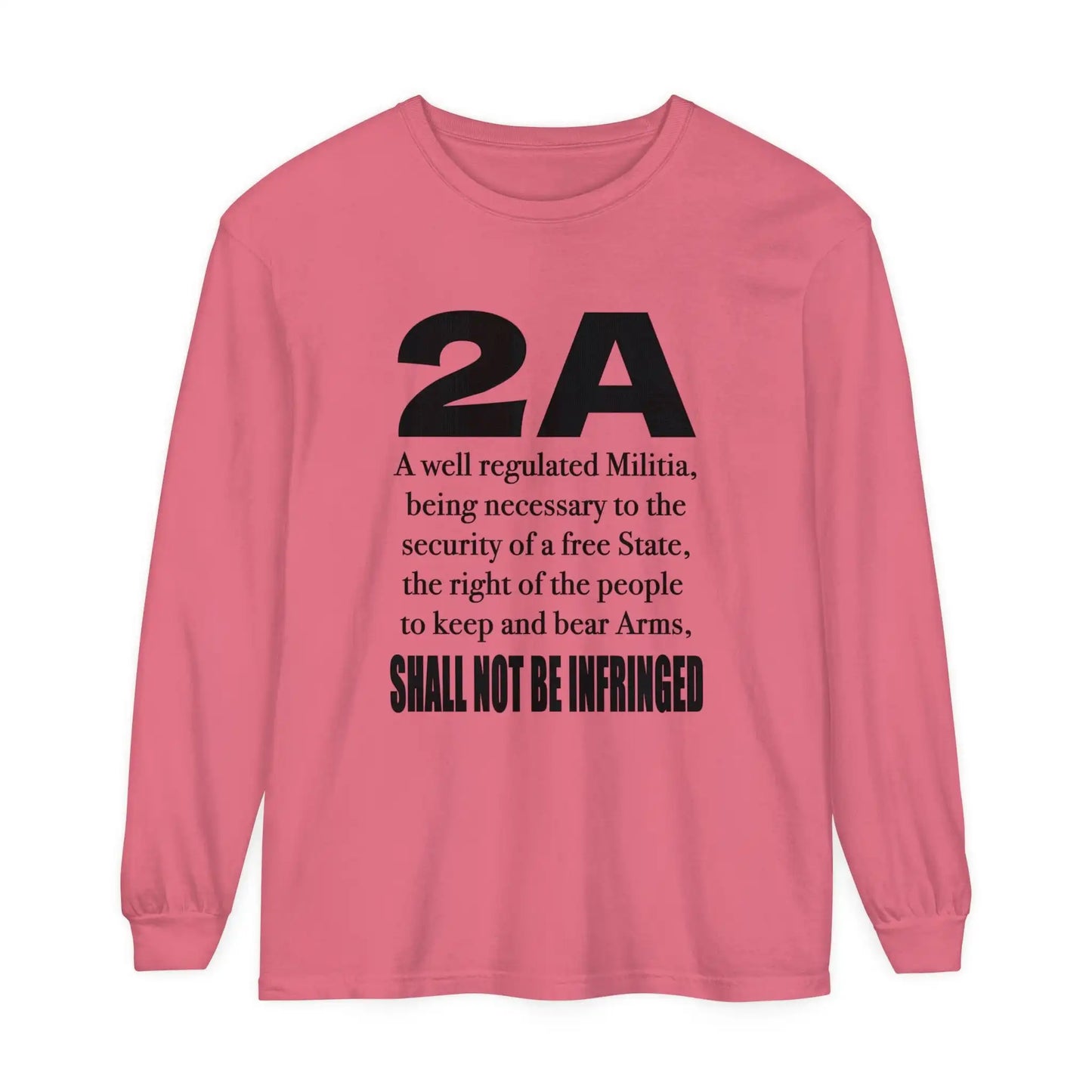 2A Women's Lightweight Long Sleeve Tee - Deplorable Tees