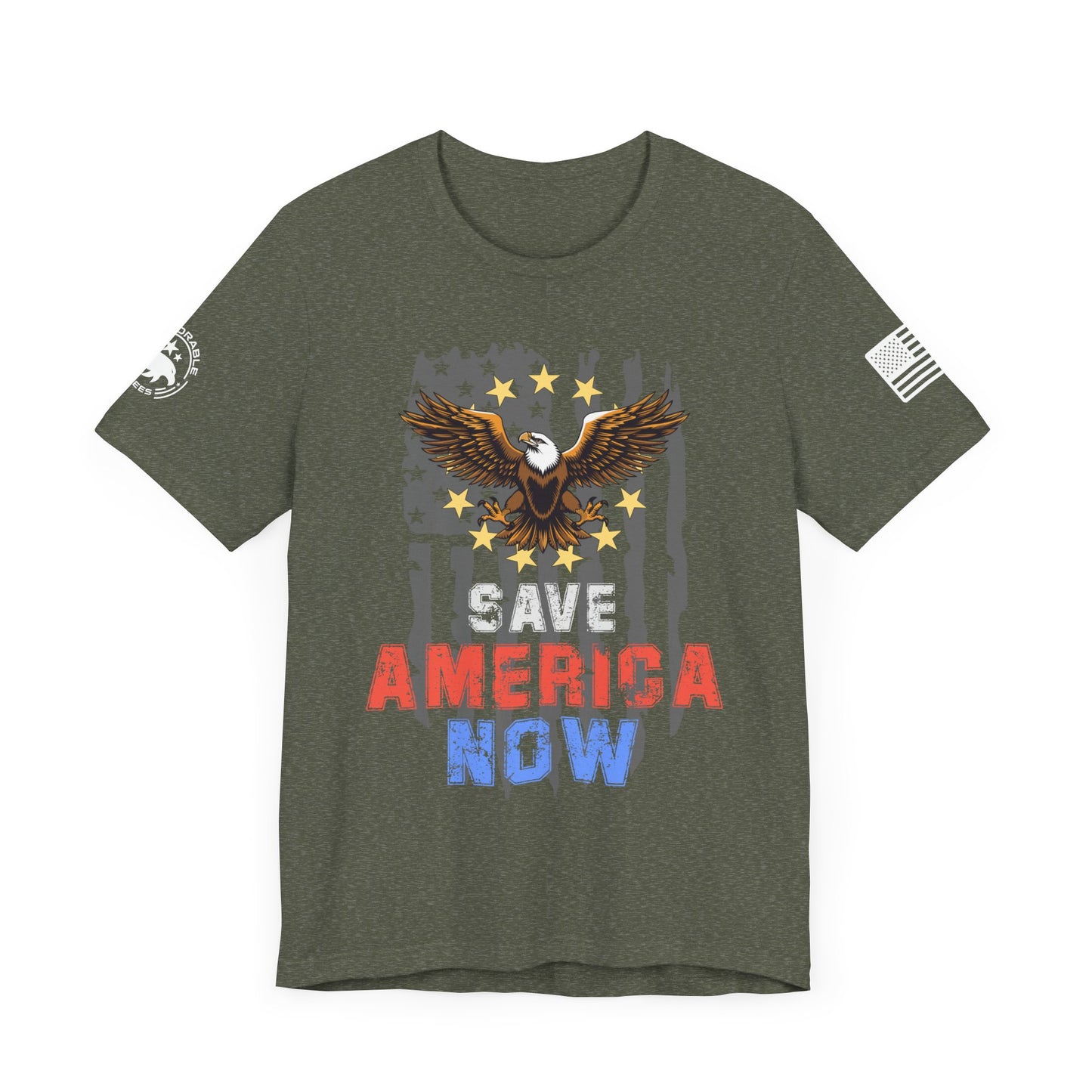 Save America Now Men's Short Sleeve Tee - Deplorable Tees