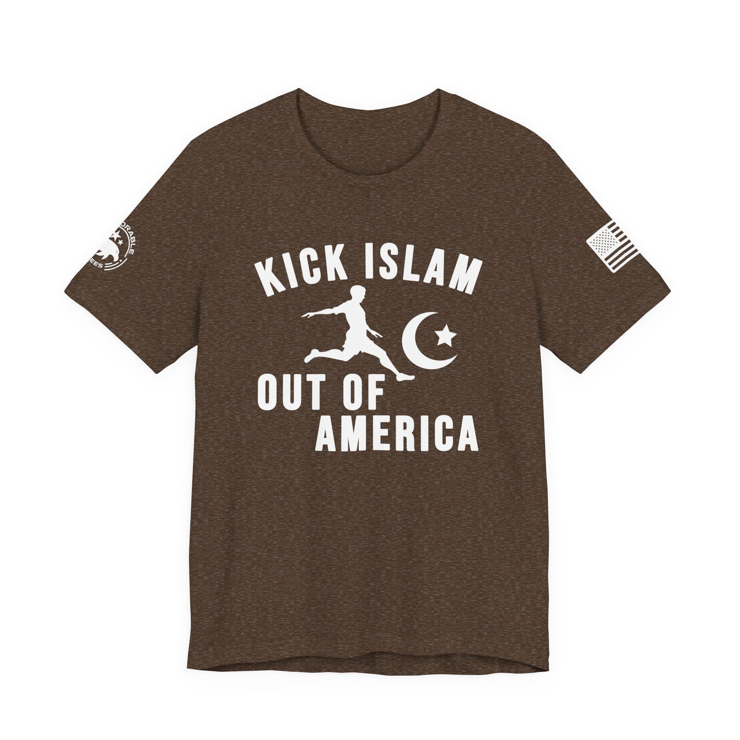 Kick Islam Out Of America Men's Tee