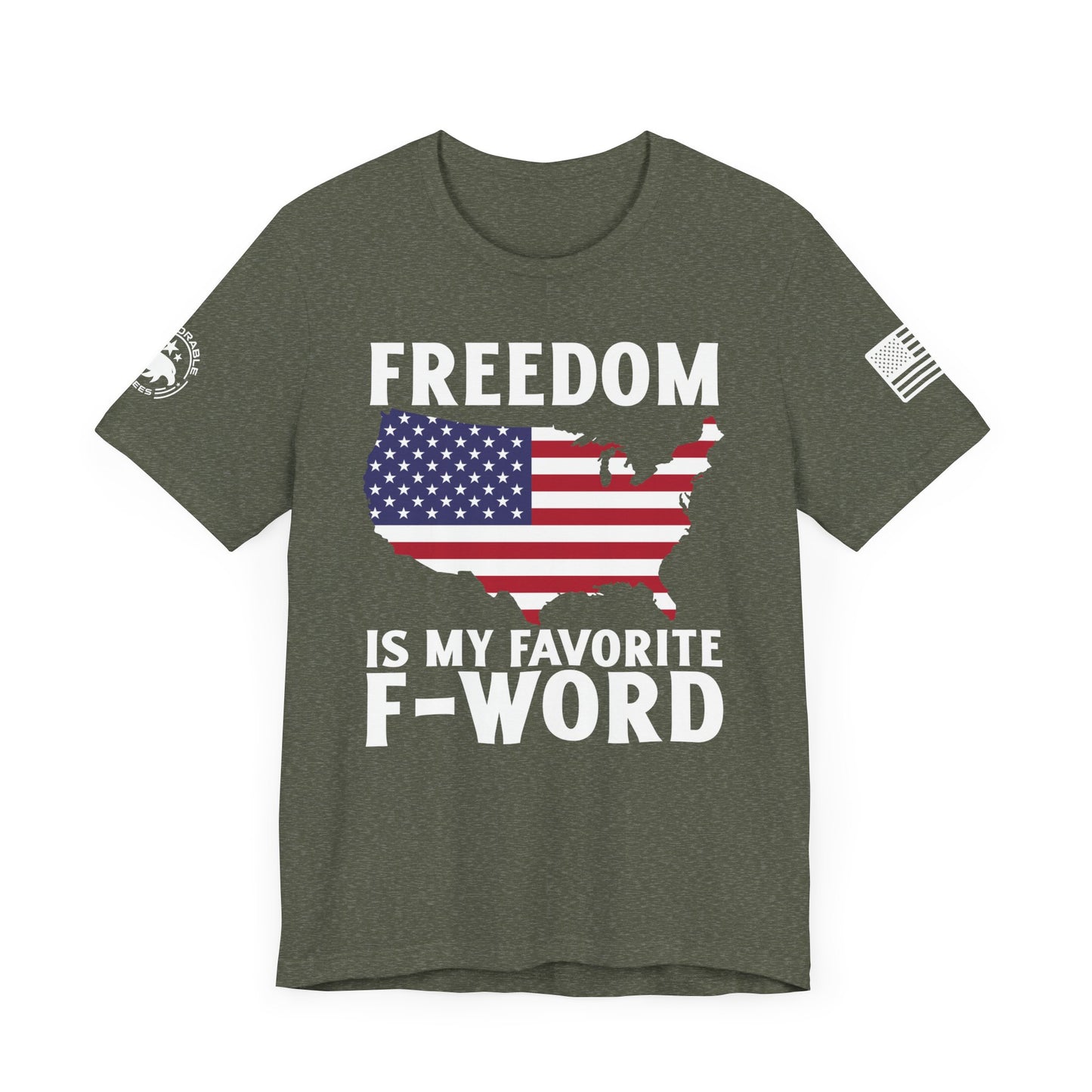 Freedom Is My Favorite F-Word Men's Tee - Deplorable Tees