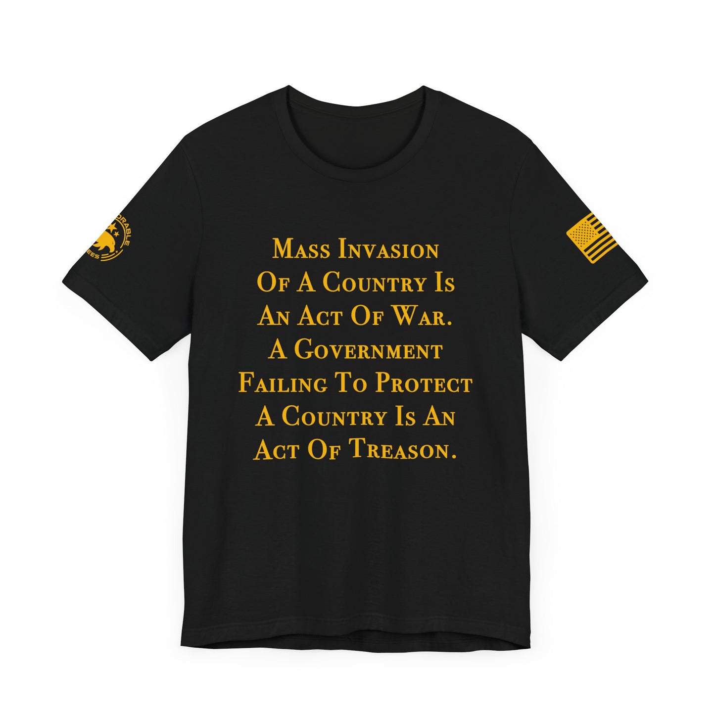 Act Of Treason Men's Short Sleeve Tee - Deplorable Tees