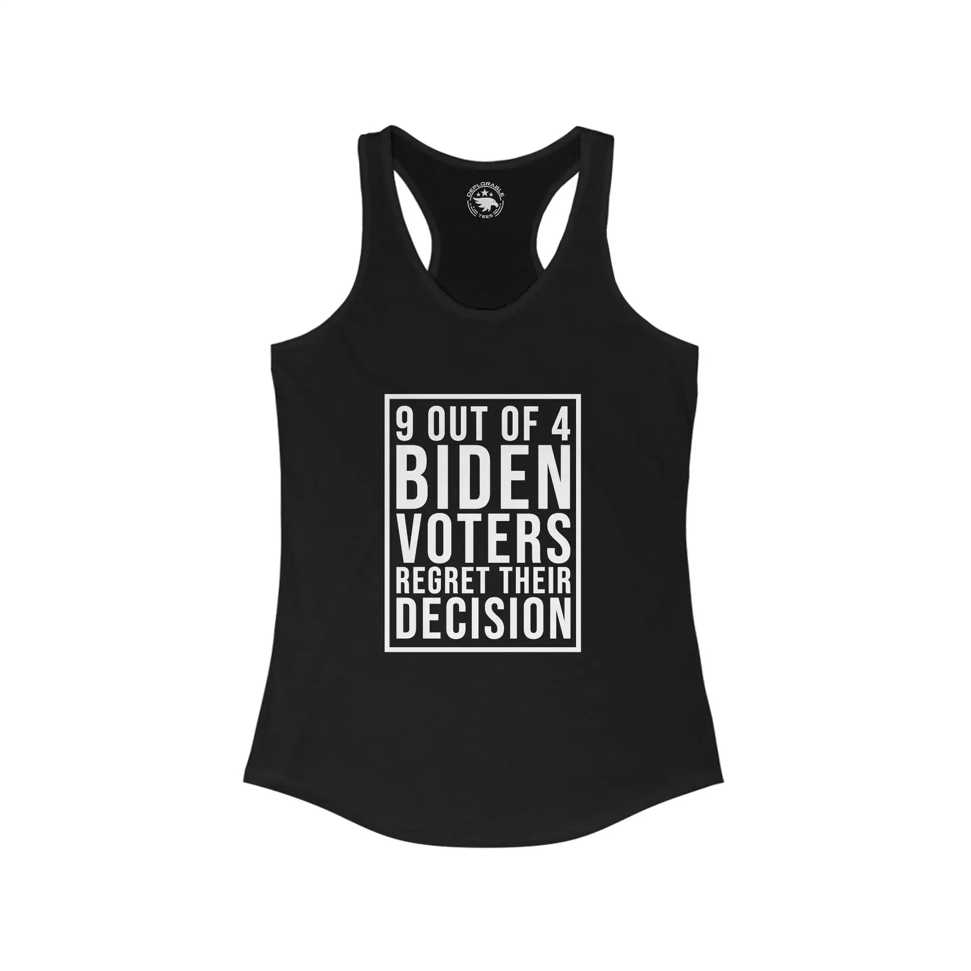 9 Out Of 4 Biden Voters Women's Tank - Deplorable Tees