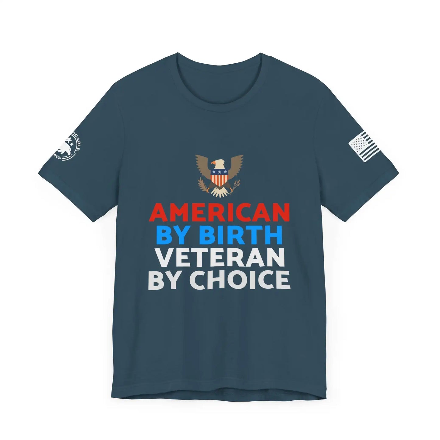 American By Birth Men's Tee - Deplorable Tees