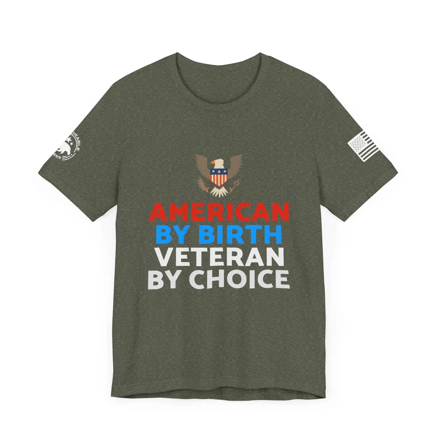 American By Birth Men's Tee - Deplorable Tees