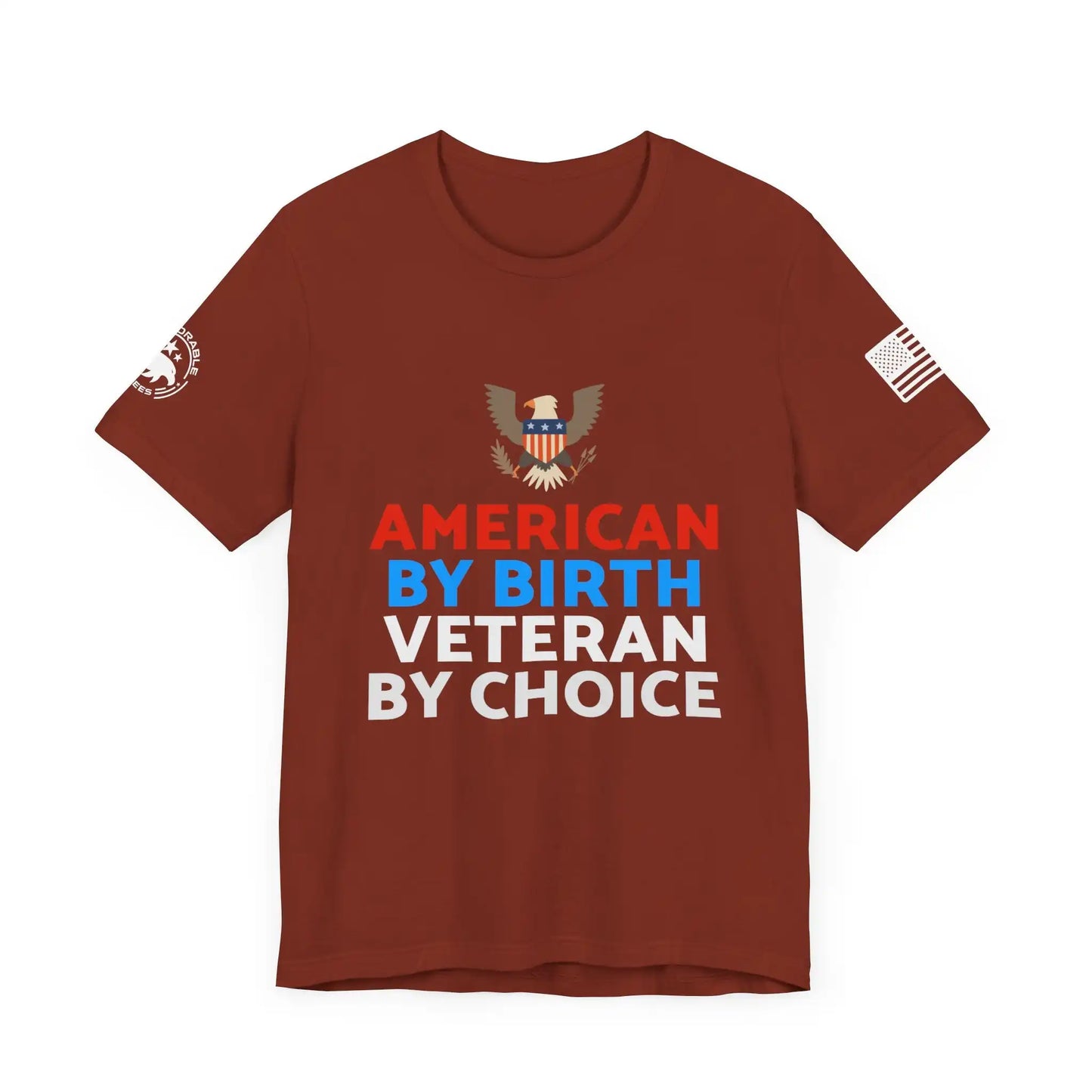 American By Birth Men's Tee - Deplorable Tees