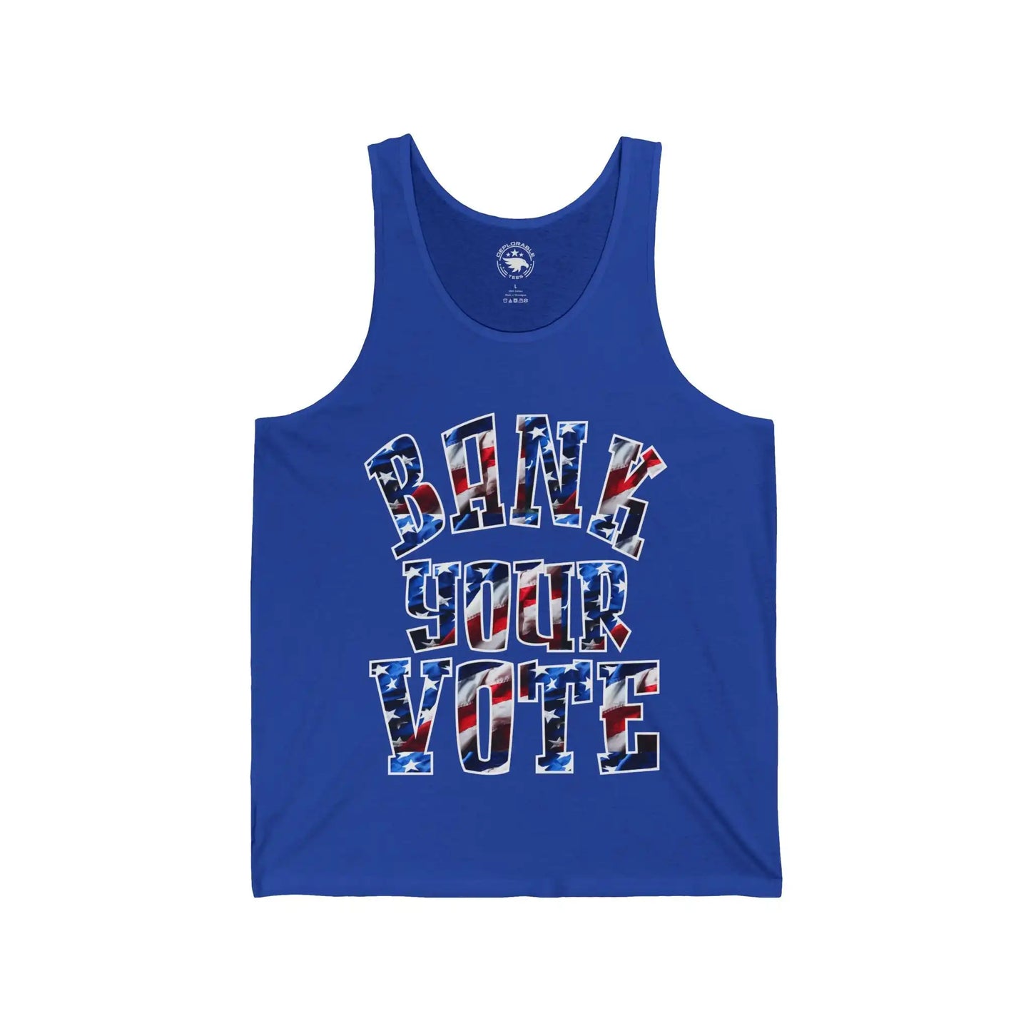 Bank Your Vote Men's Tank - Deplorable Tees