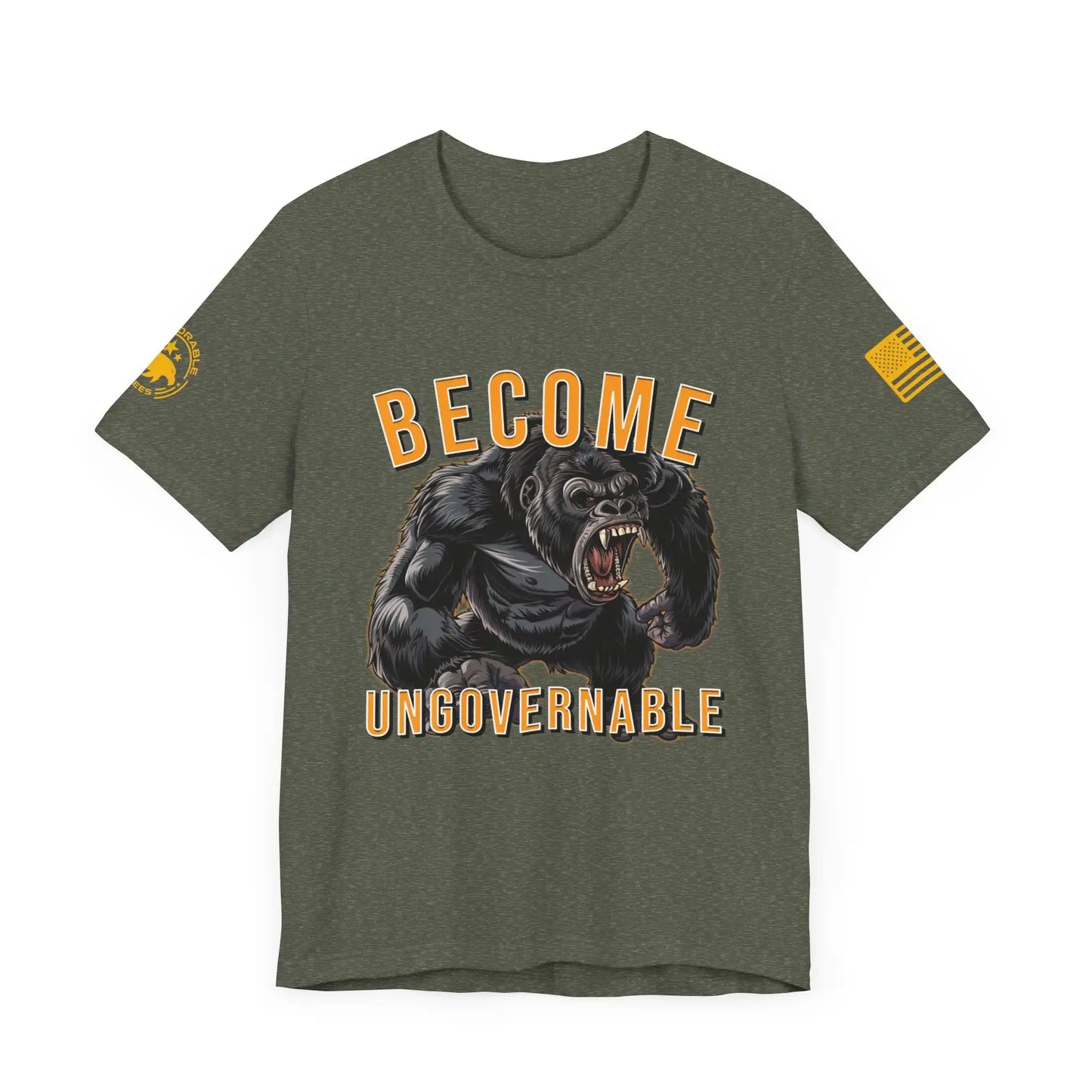 Become Ungovernable Men's Short Sleeve Tee - Deplorable Tees