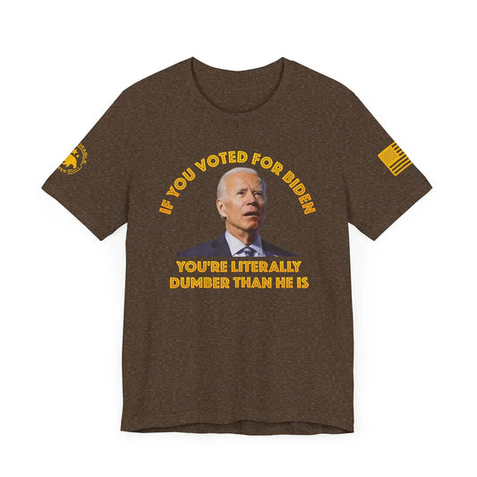 Biden Voters Men's Tee - Deplorable Tees