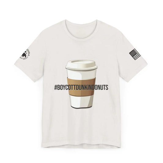 Boycott Dunkin Donuts Men's Short Sleeve Tee - Deplorable Tees