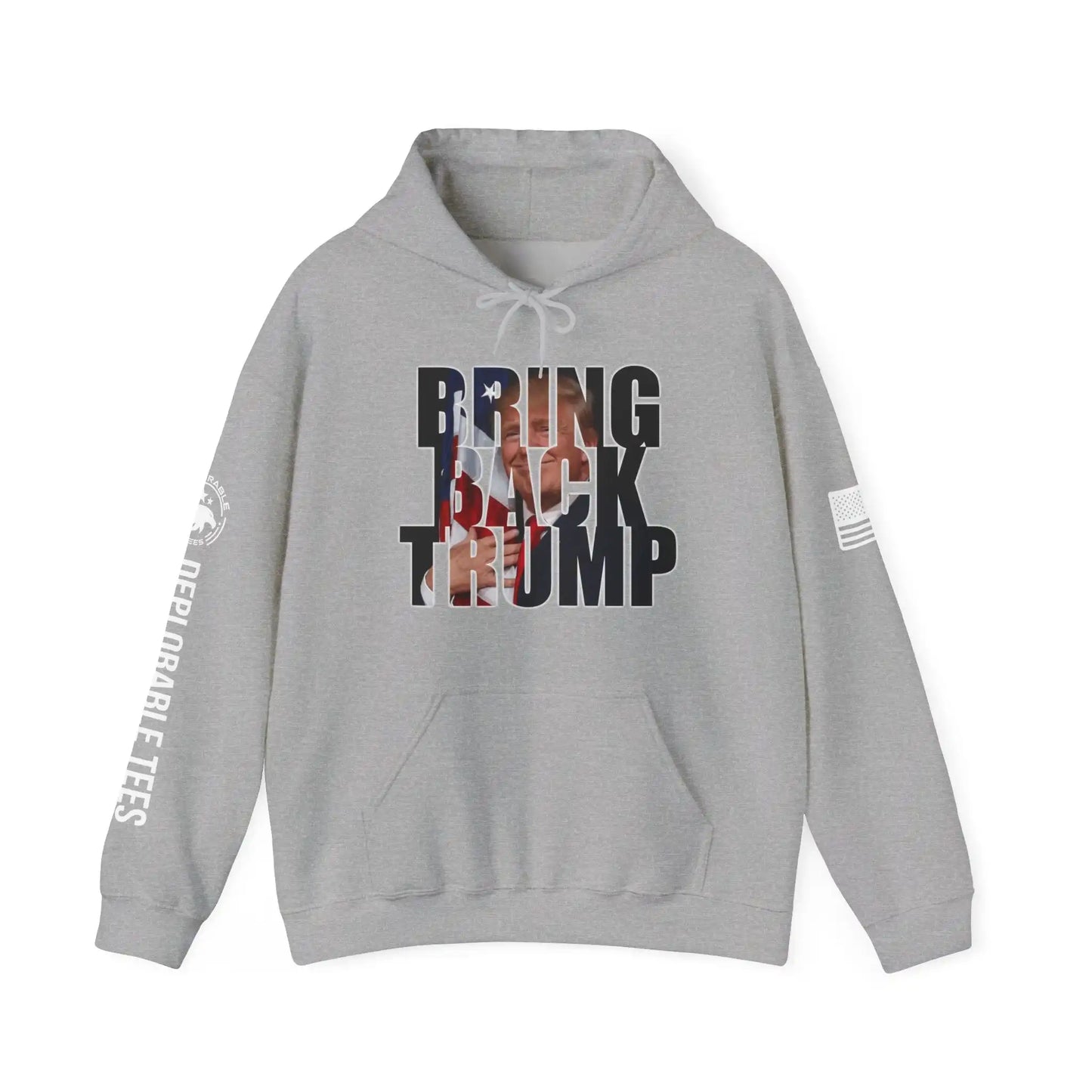Bring Back Trump Men's Hooded Sweatshirt - Deplorable Tees