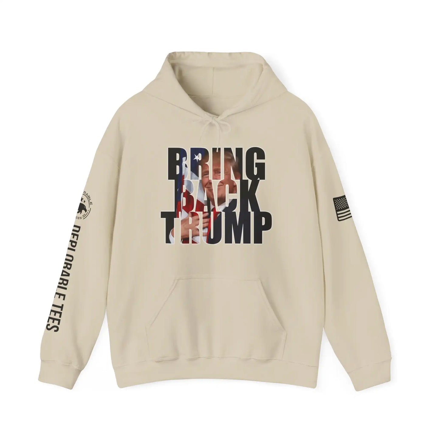 Bring Back Trump Women's Hooded Sweatshirt - Deplorable Tees