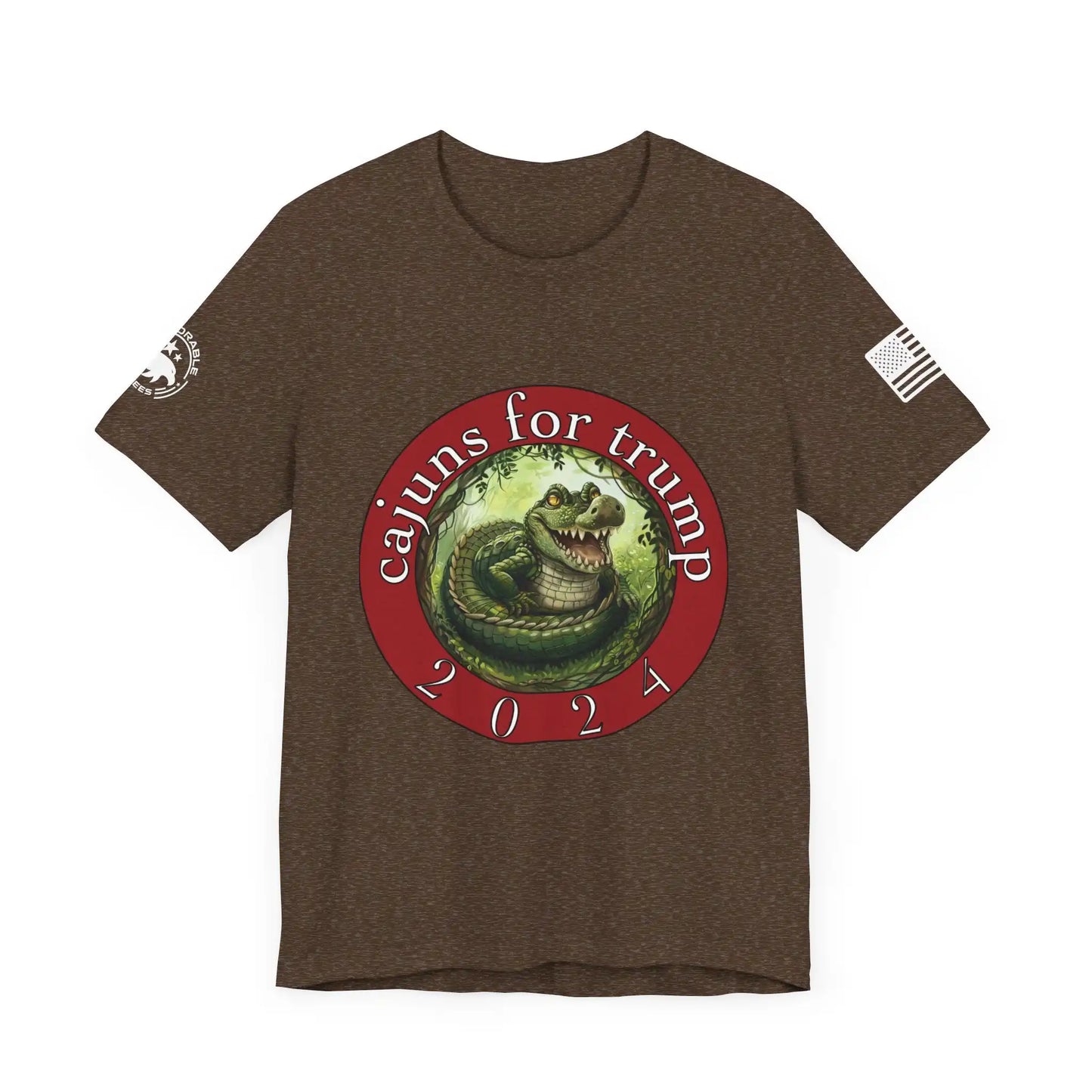 Cajuns For Trump Men's Short Sleeve Tee - Deplorable Tees