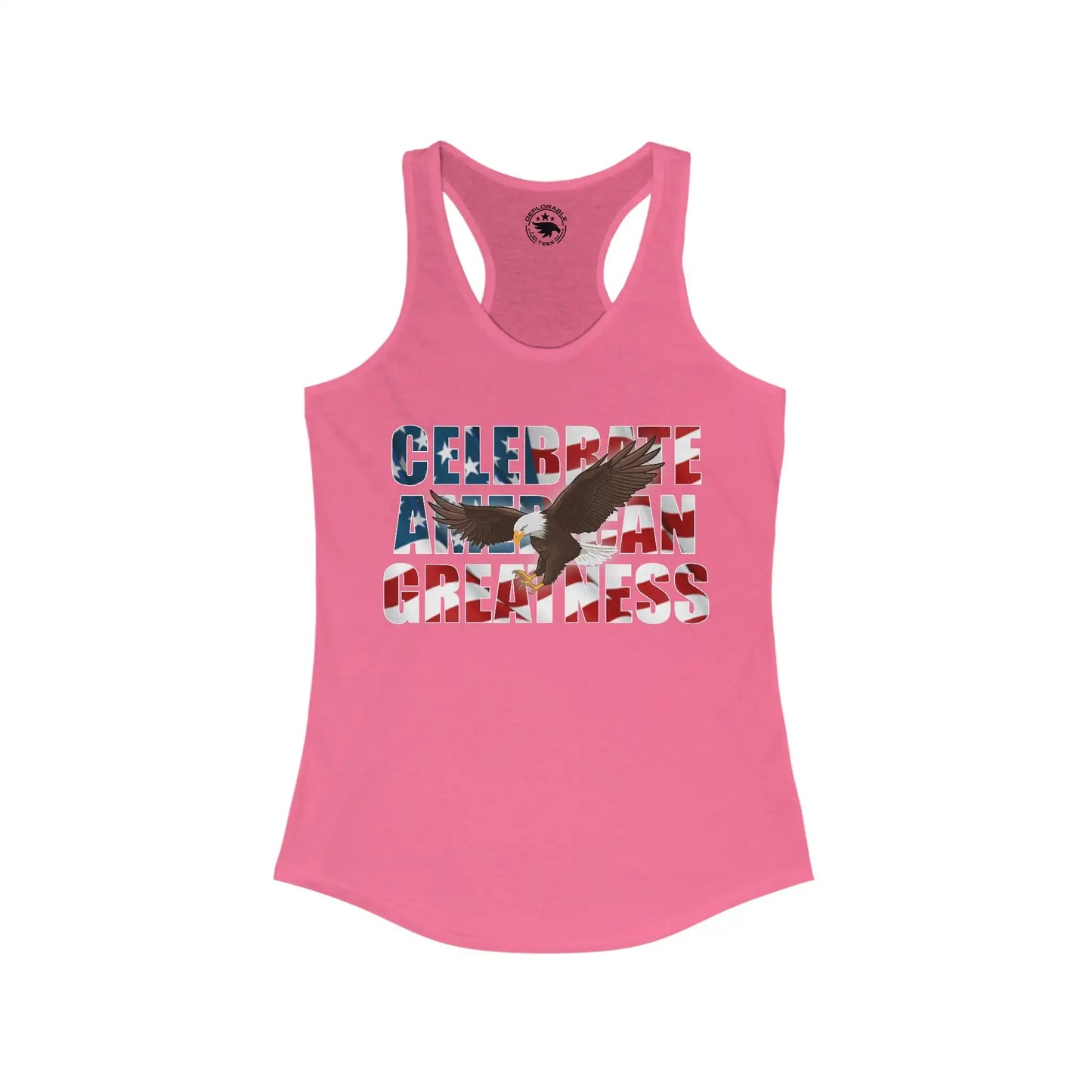 Celebrate American Greatness Women's Tank - Deplorable Tees