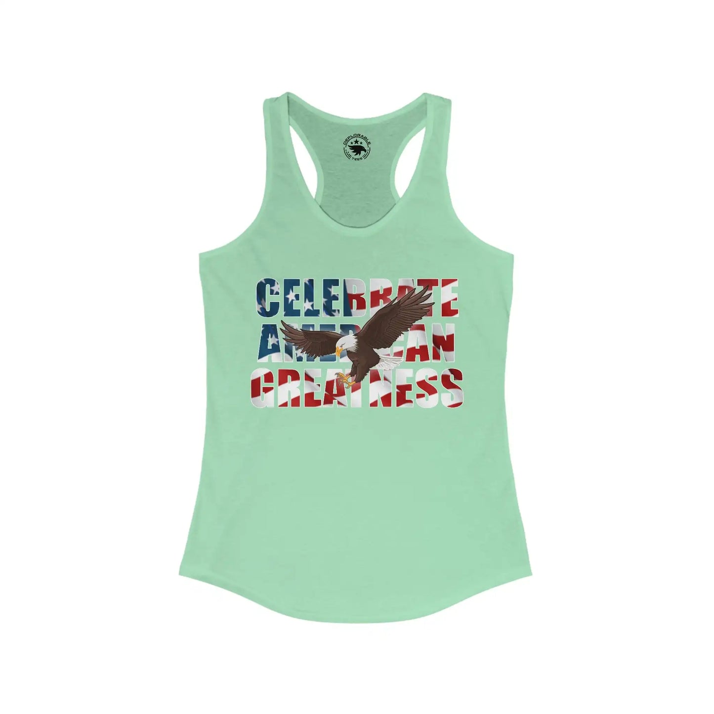 Celebrate American Greatness Women's Tank - Deplorable Tees