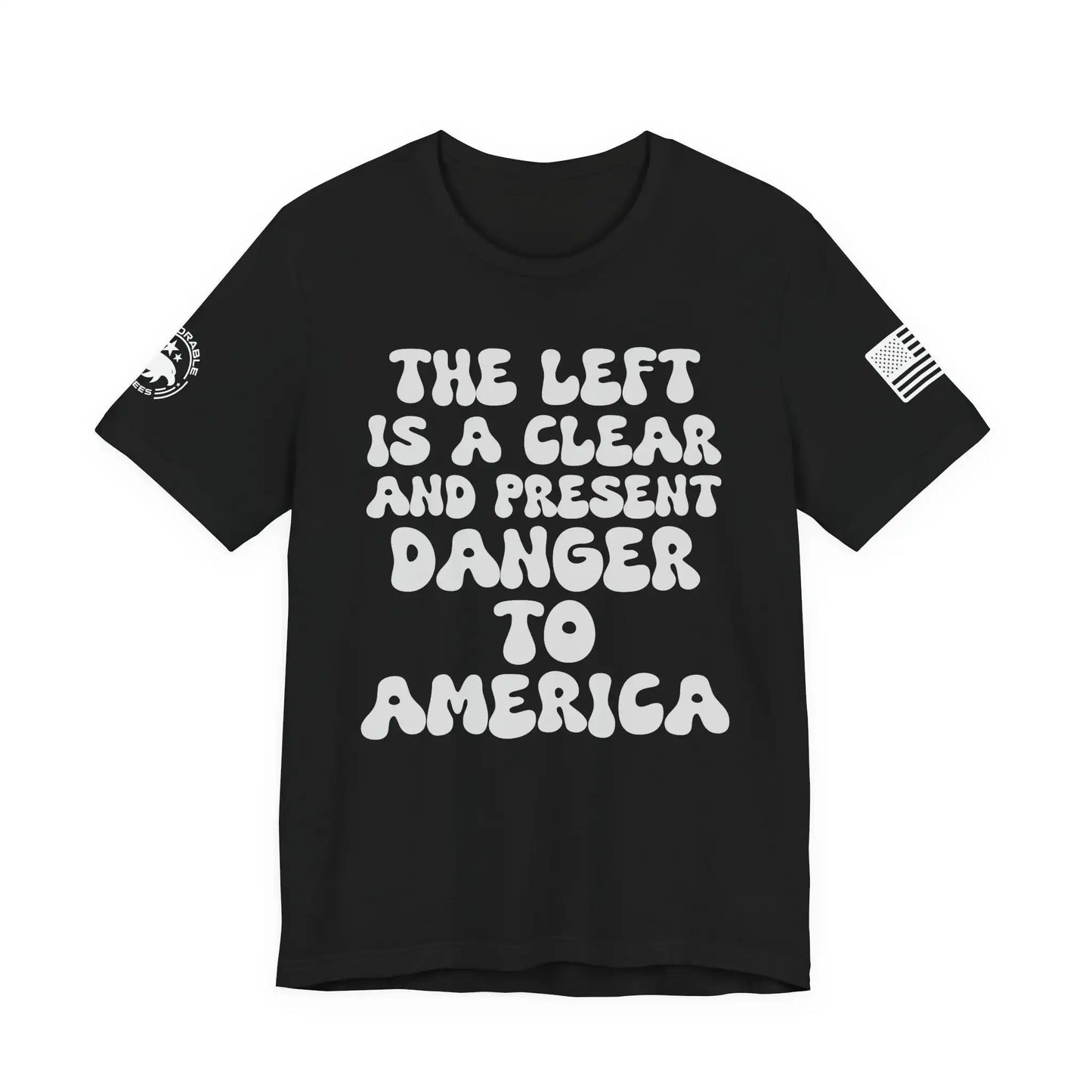Clear And Present Danger Men's Tee - Deplorable Tees