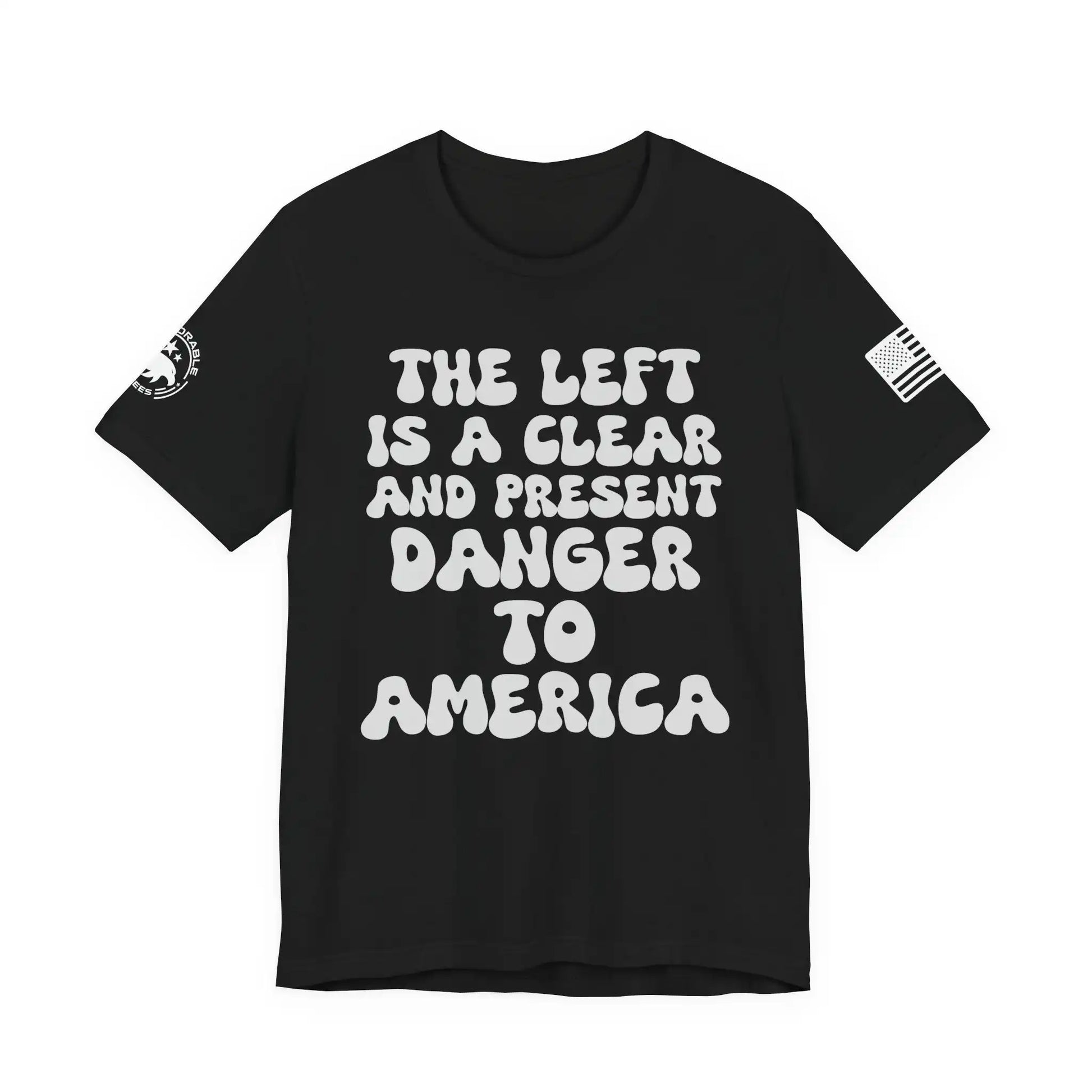 Clear And Present Danger Men's Tee - Deplorable Tees