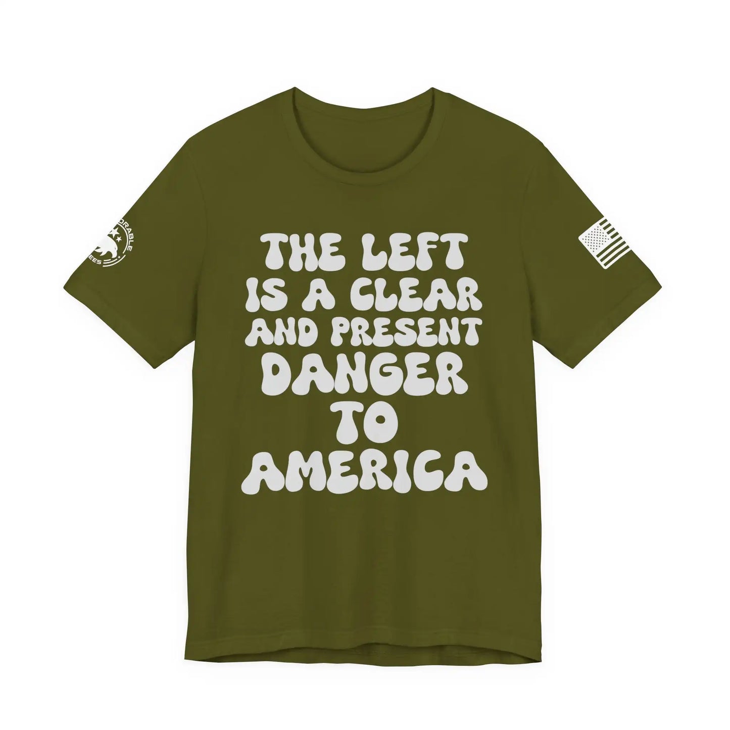 Clear And Present Danger Men's Tee - Deplorable Tees